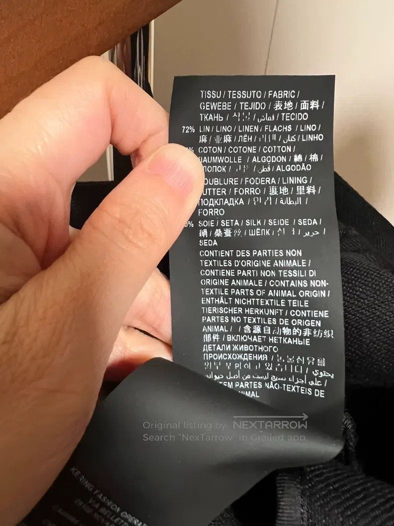 Saint Laurent Paris Saint Laurent Paris Black Casual Pants Size US 34 / EU 50 - 4 Thumbnail