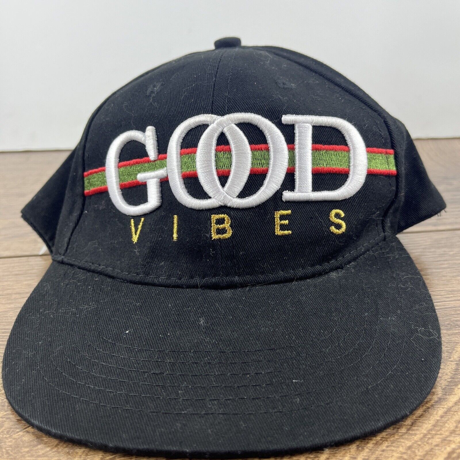 Other Good Vibes Hat Good Vibe Black Hat Adjustable Adult Size Hat Size ONE SIZE - 5 Thumbnail