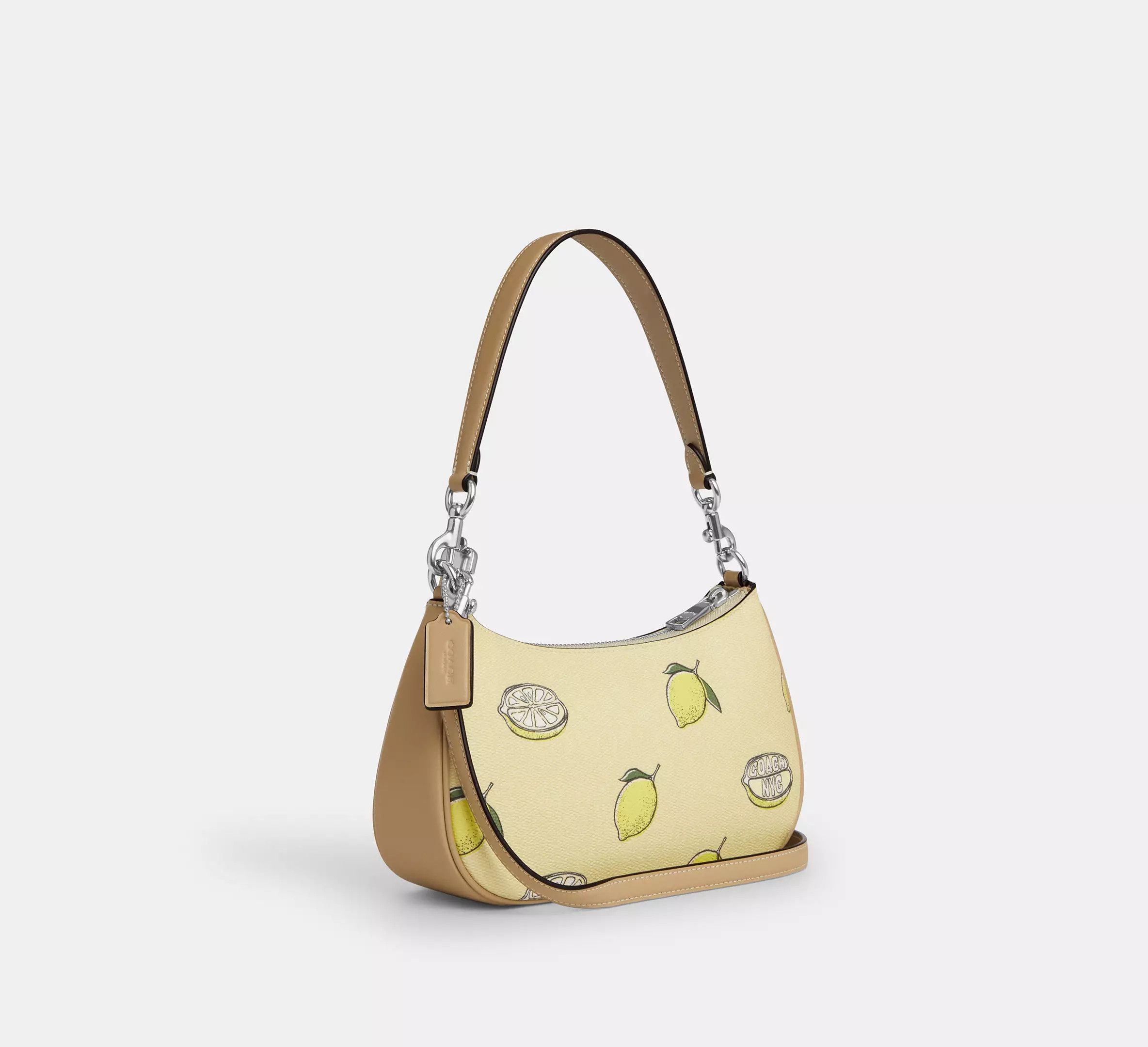 Coach Teri Shoulder Bag With Lemon Print CBA53 Size ONE SIZE - 5 Thumbnail