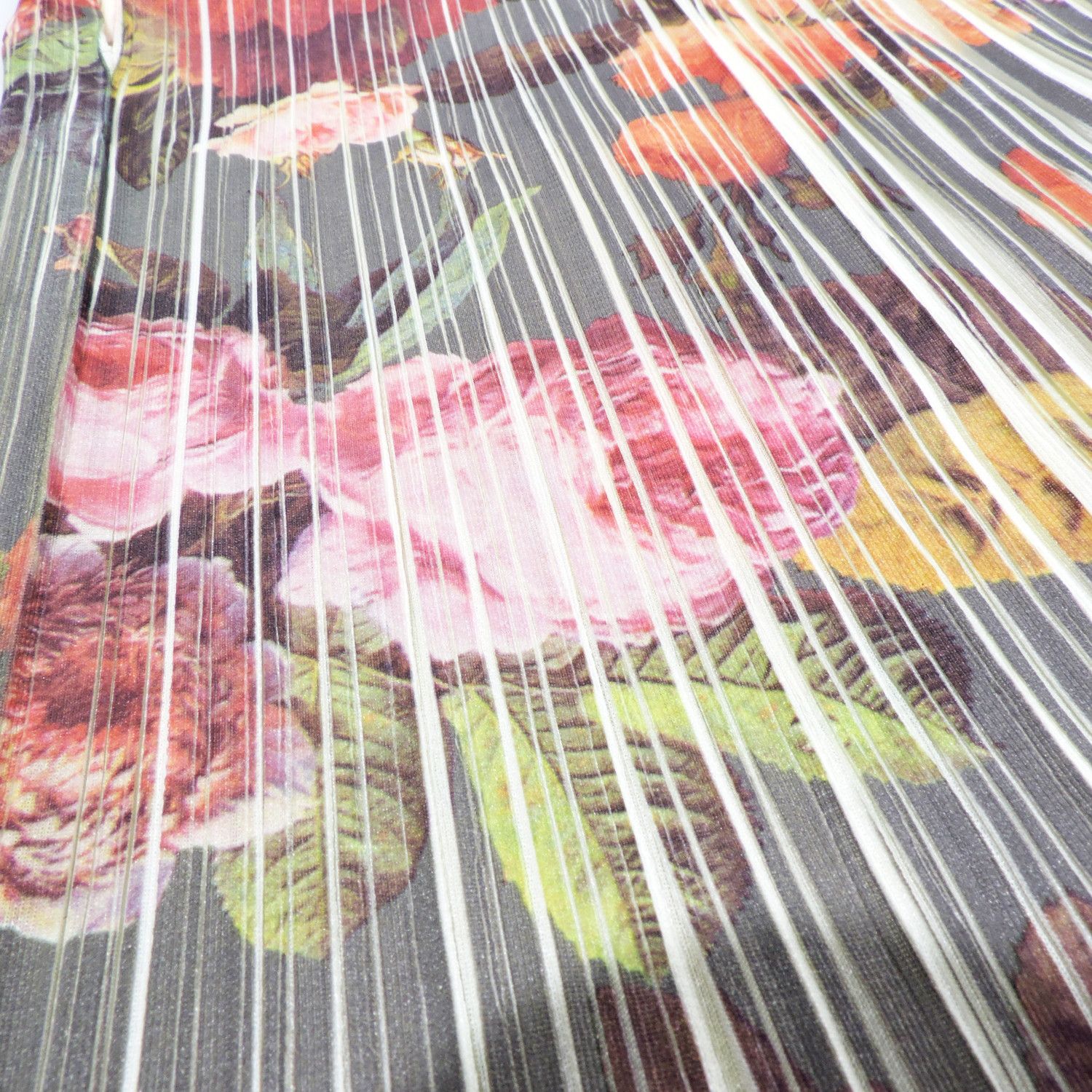 Issey Miyake 90’S ISSEY MIYAKE PLEATS PLEASE FLORAL TANK TOP VEST SHIRT Size L / US 10 / IT 46 - 9 Thumbnail