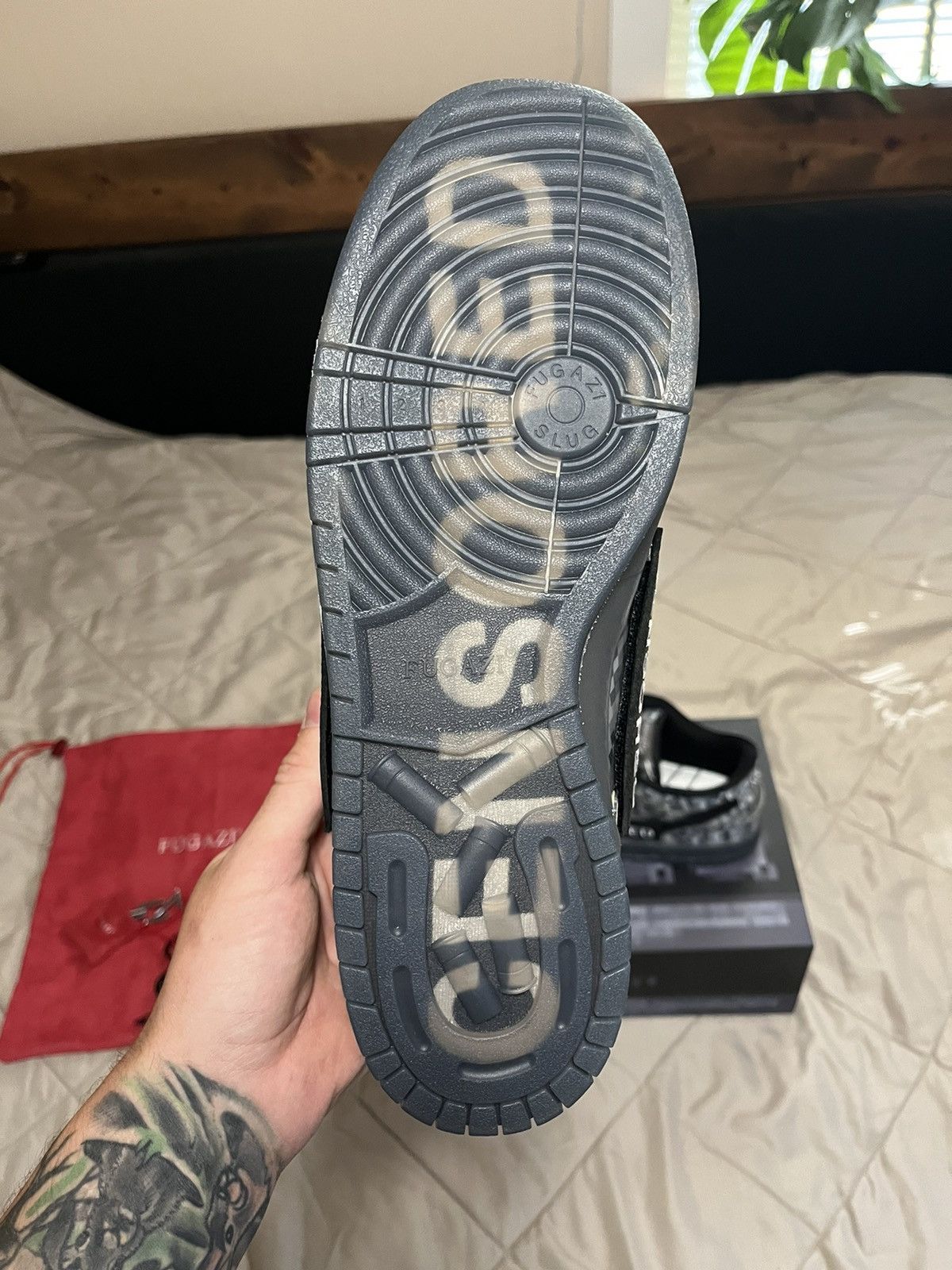 Fugazi Fugazi Censored Dunk Low Size 11 New Size US 11 / EU 44 - 8 Thumbnail