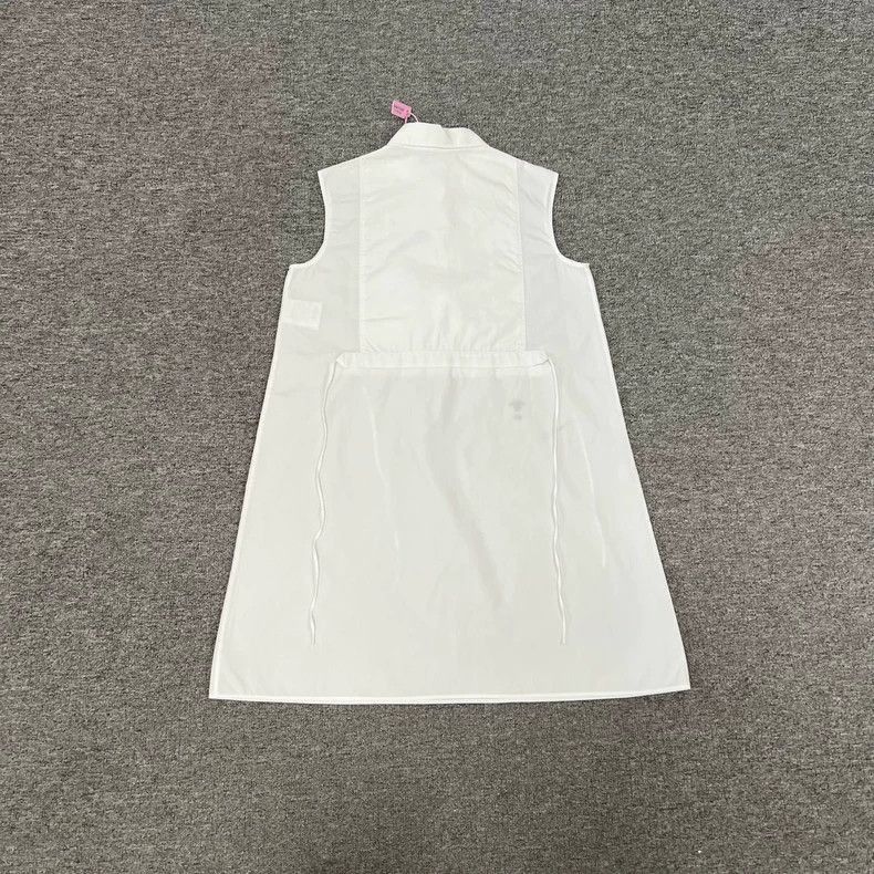 Dior Dior Sleeveless White Dress in Size 38-2505 Size 35" - 2 Thumbnail