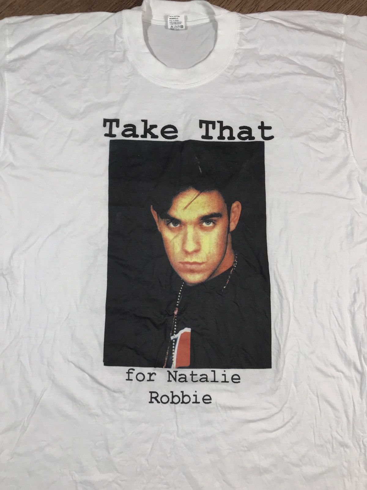 Band Tees × Vintage Very Rare Take That 90s Rock Band T Shirt Size US XL / EU 56 / 4 - 3 Thumbnail
