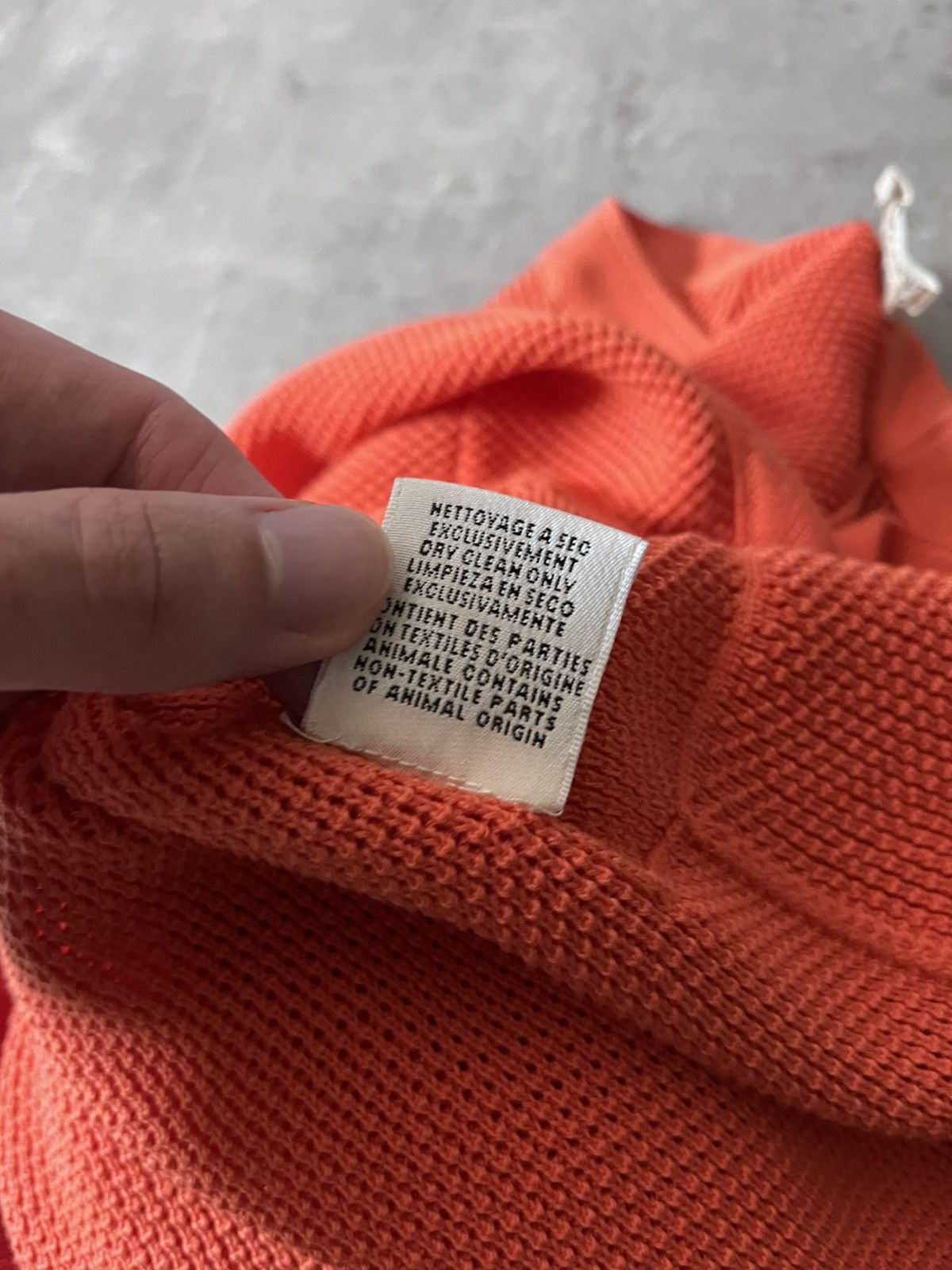 Hermes Hermes Knitted Cardigan Orange Short Sleeve Silk Size M / US 6-8 / IT 42-44 - 12 Thumbnail