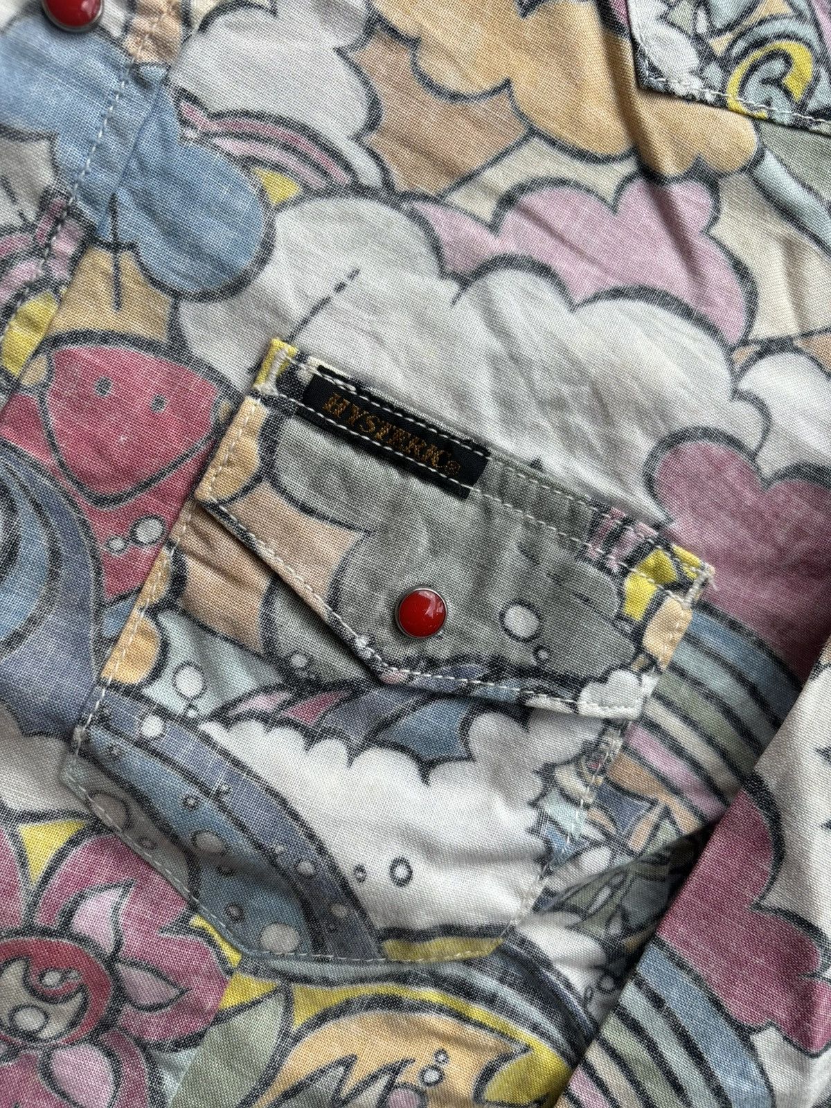 Hysteric Glamour Vintage Hysteric Glamour Full Print Pocket Shirt Size US S / EU 44-46 / 1 - 7 Thumbnail