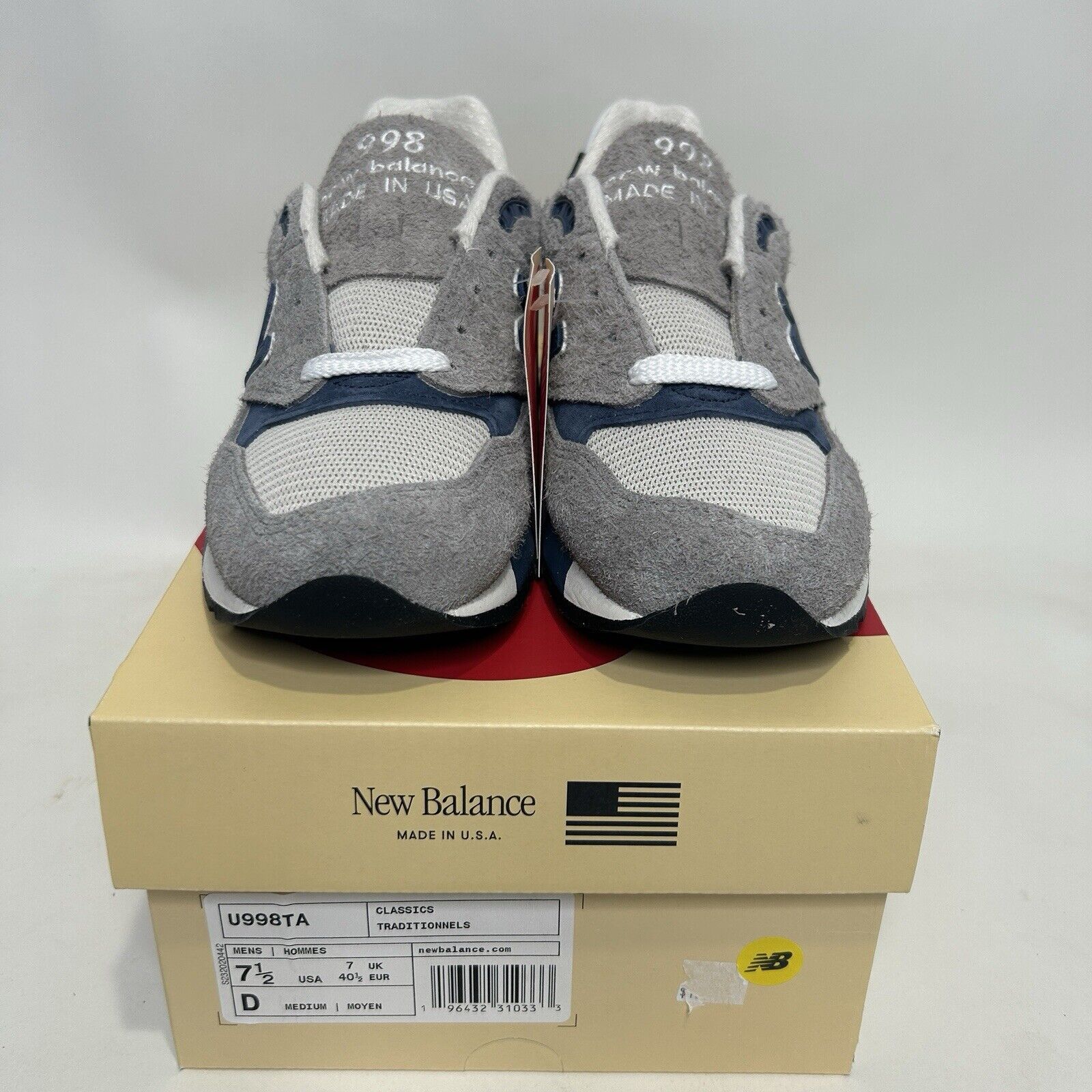New Balance New Balance 998 MiUSA “Grey Day” 2023 Size US 7.5 / EU 40-41 - 2 Thumbnail