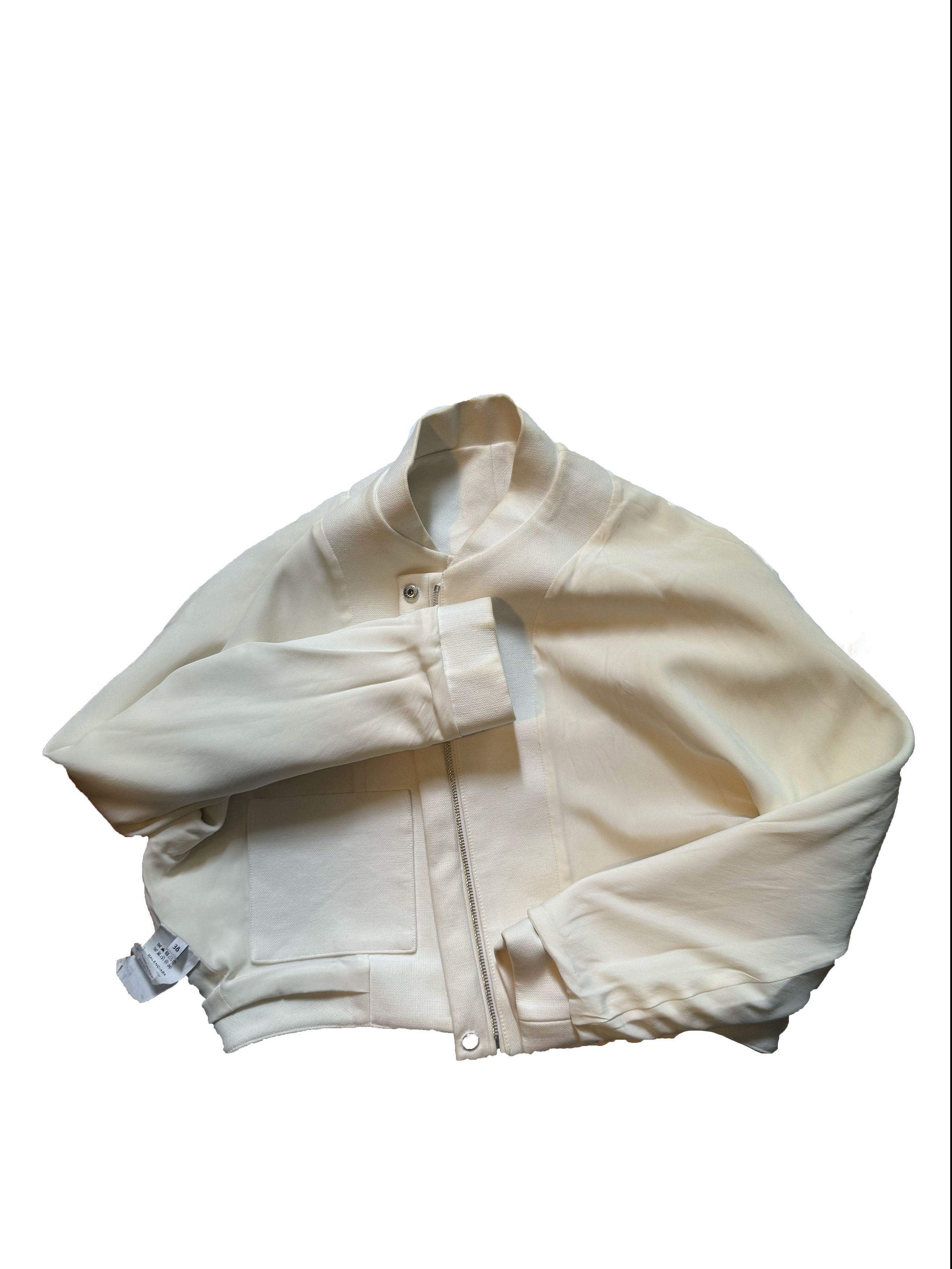 Balenciaga BALENCIAGA ZIP-UP PLACK JACKET Size XS / US 0-2 / IT 36-38 - 2 Thumbnail