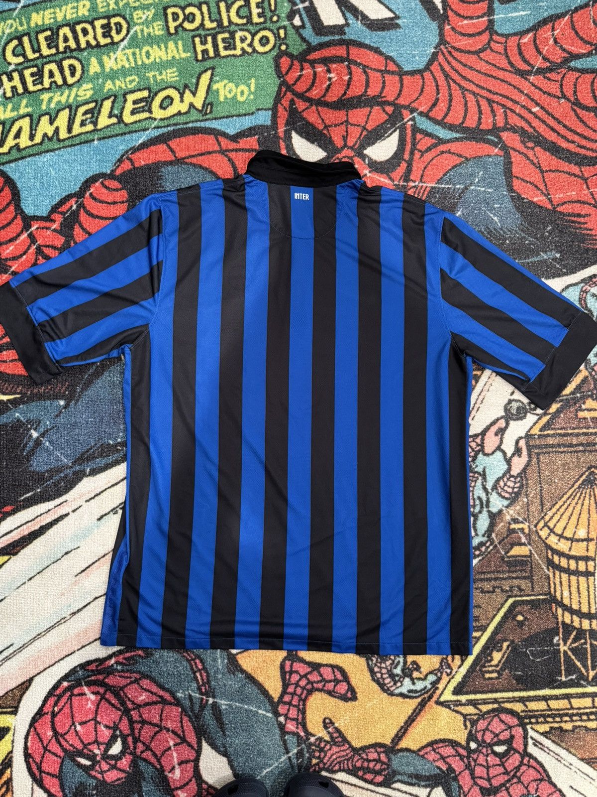 Nike Inter milan 2011/12 home jersey Size US XL / EU 56 / 4 - 8 Thumbnail