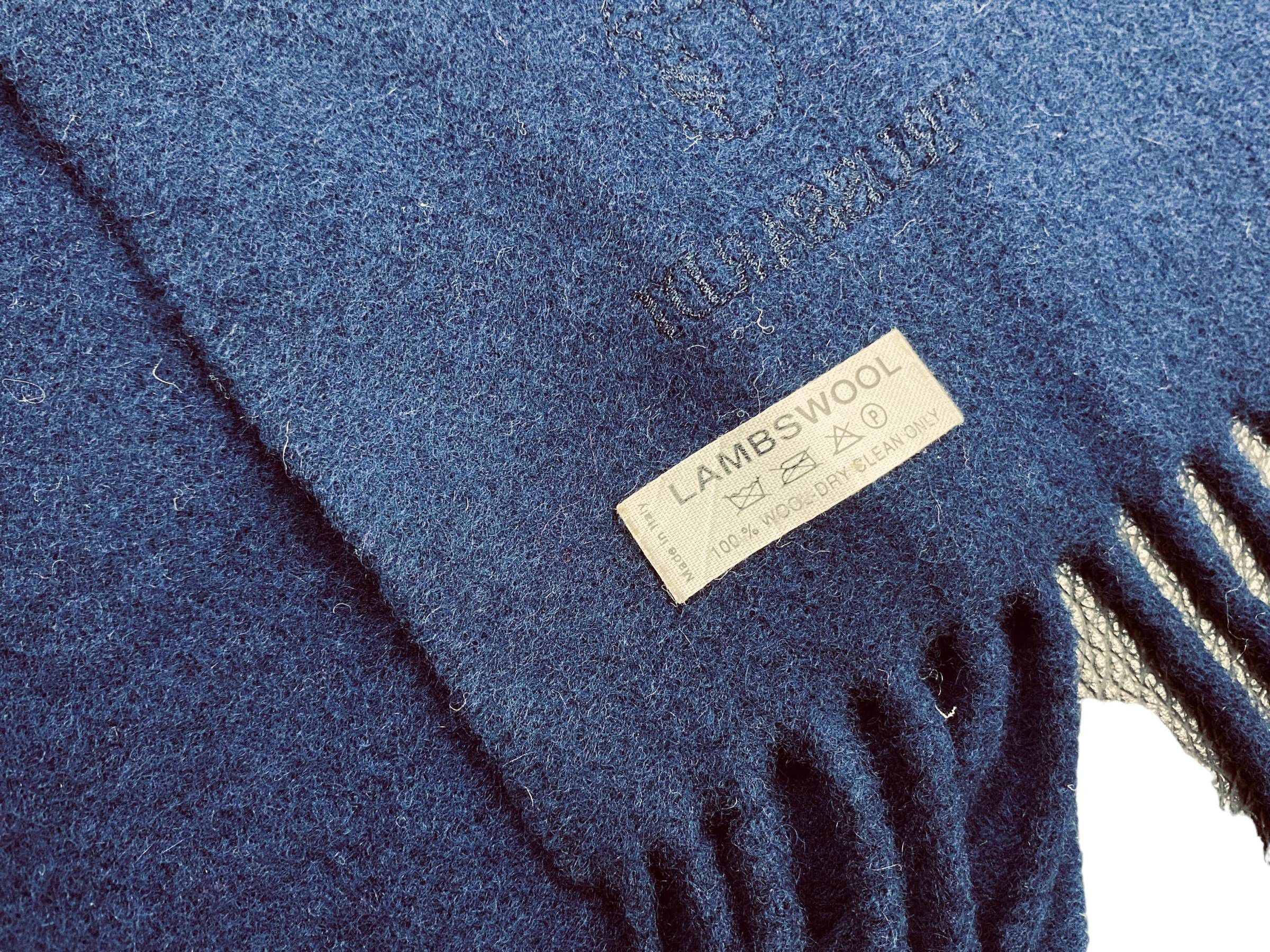 Trussardi Vintage Trussardi Lambswool Scarf Made in Italy 90s Size ONE SIZE - 6 Thumbnail