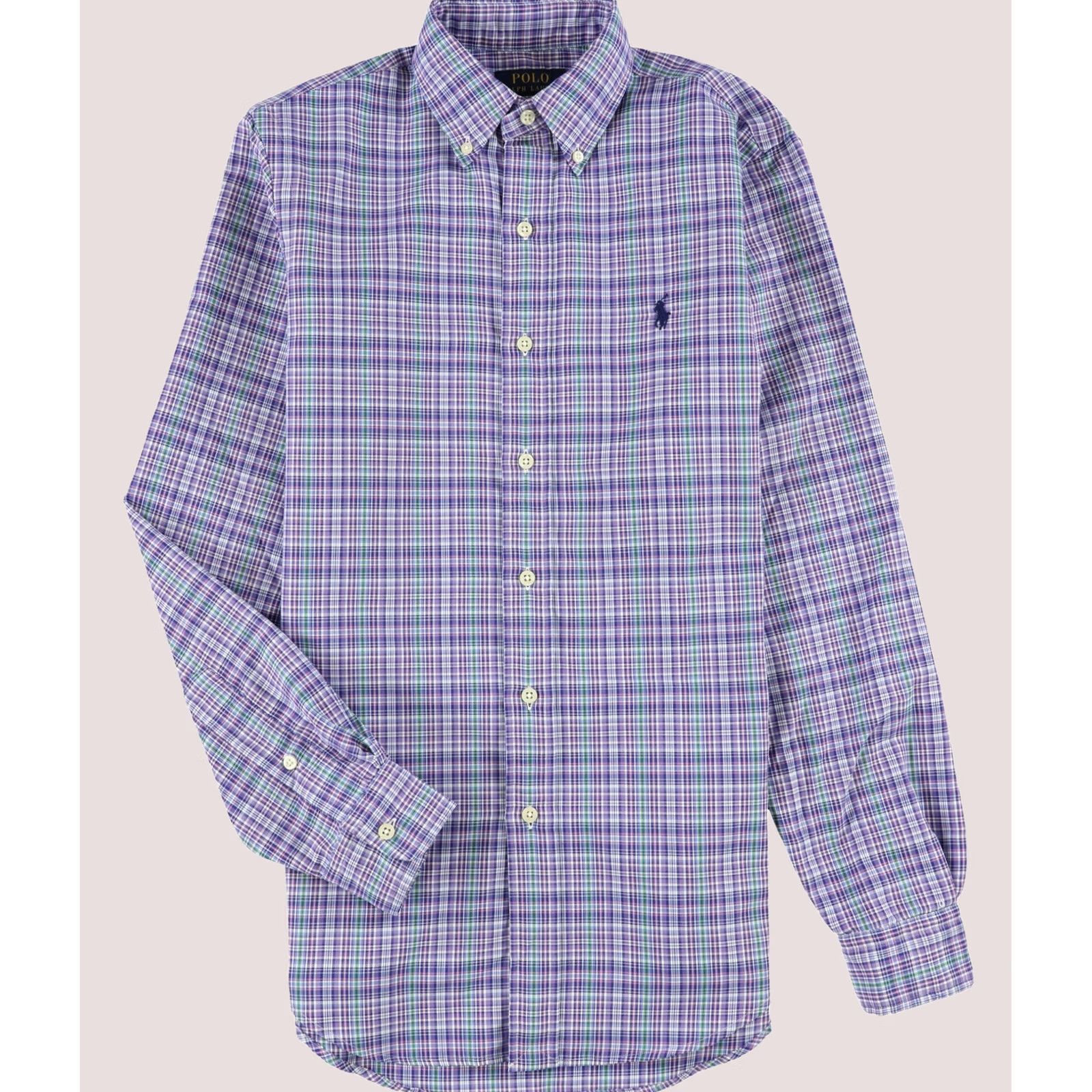 Ralph Lauren Ralph Lauren Mens Performance Button Up Shirt, Multicoloured, X-Small Size US XL / EU 56 / 4 - 1 Thumbnail