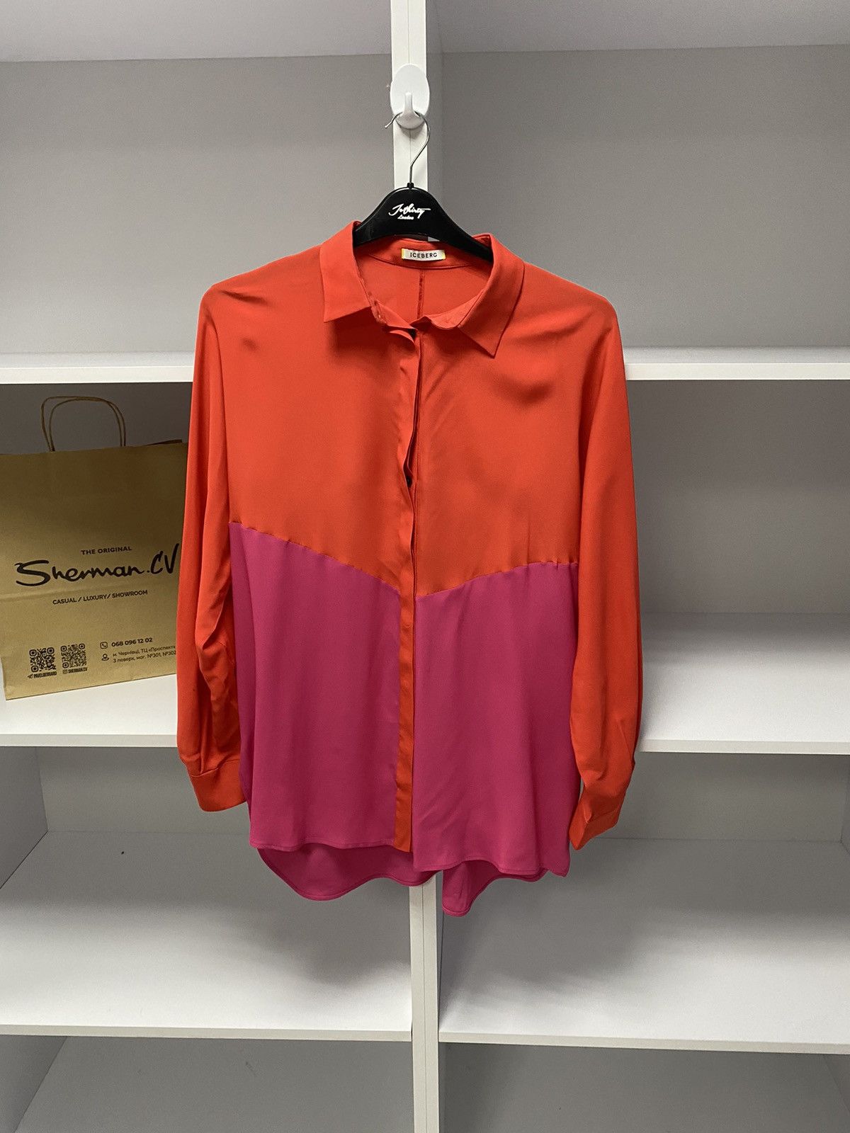 Iceberg × Vintage Vintage Iceberg Women’s Blouse Shirt Size M / US 6-8 / IT 42-44 - 5 Thumbnail