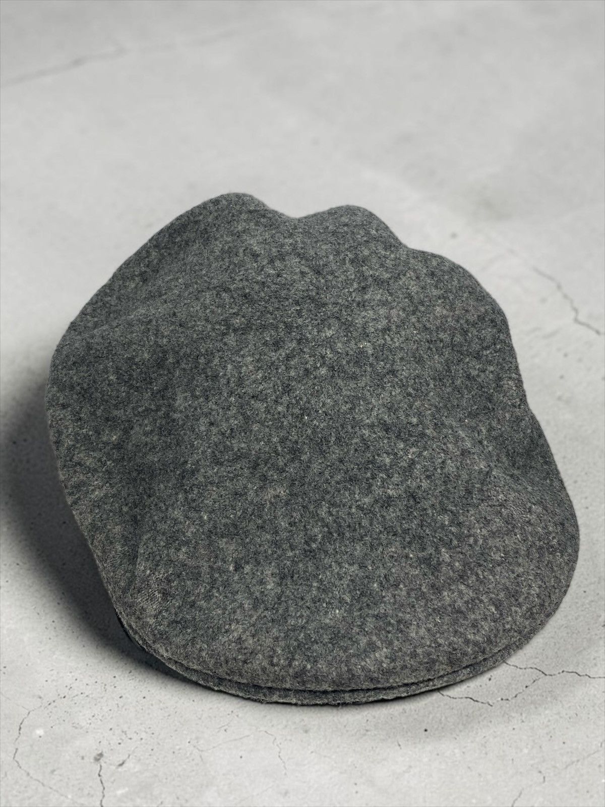 Kangol Vintage 90s Kangol Wool Newsboy Hat Cap Grey Size ONE SIZE - 5 Thumbnail