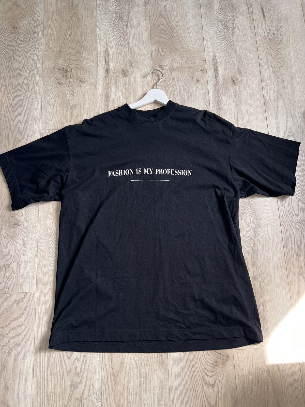 Vetements Vetements ‘Fashion is my profession’ tshirt Size US S / EU 44-46 / 1 - 3 Thumbnail