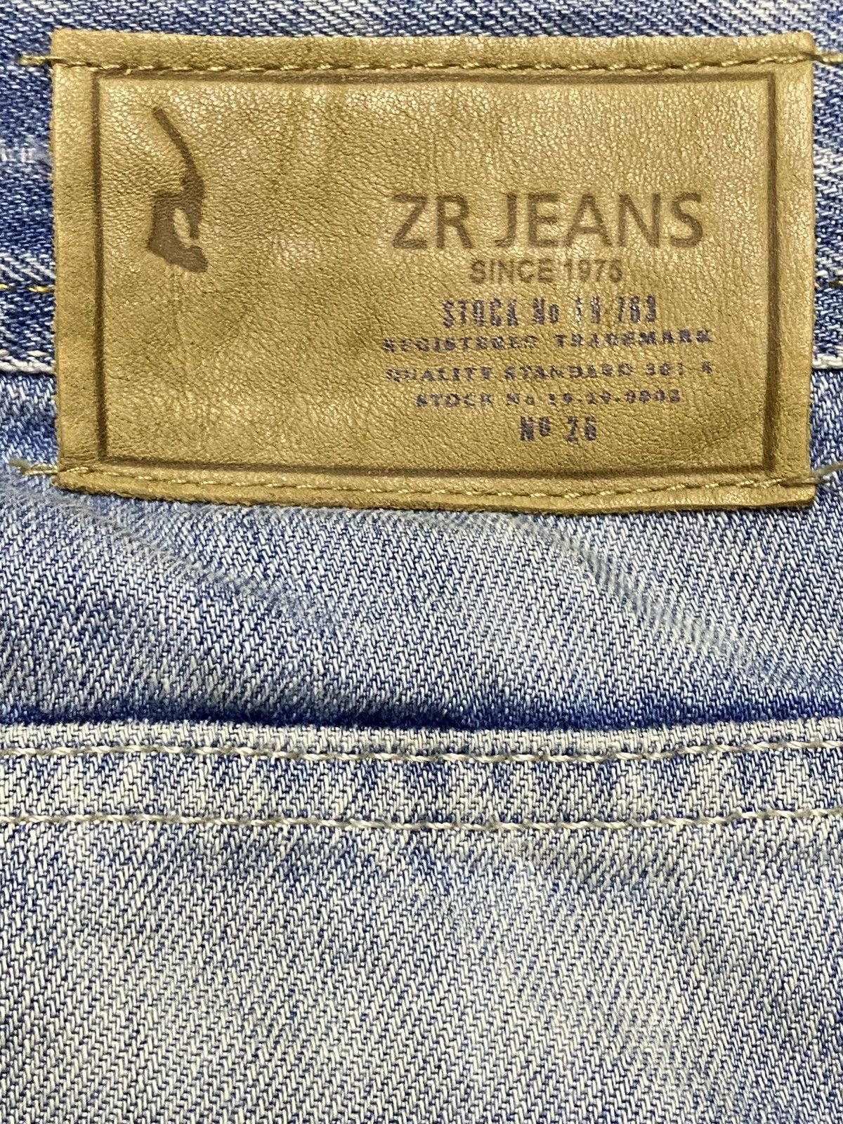 Rhude × Zara Vintage Zara Jeans 1975 Faded Distressed Size US 31 - 12 Thumbnail