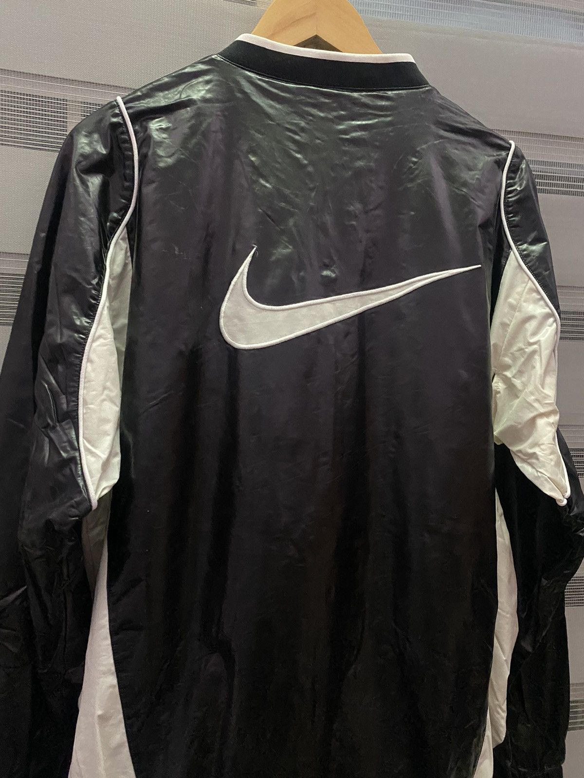 Nike Vintage Nike Track Jacket Big Swoosh Y2K Size US XL / EU 56 / 4 - 2 Thumbnail