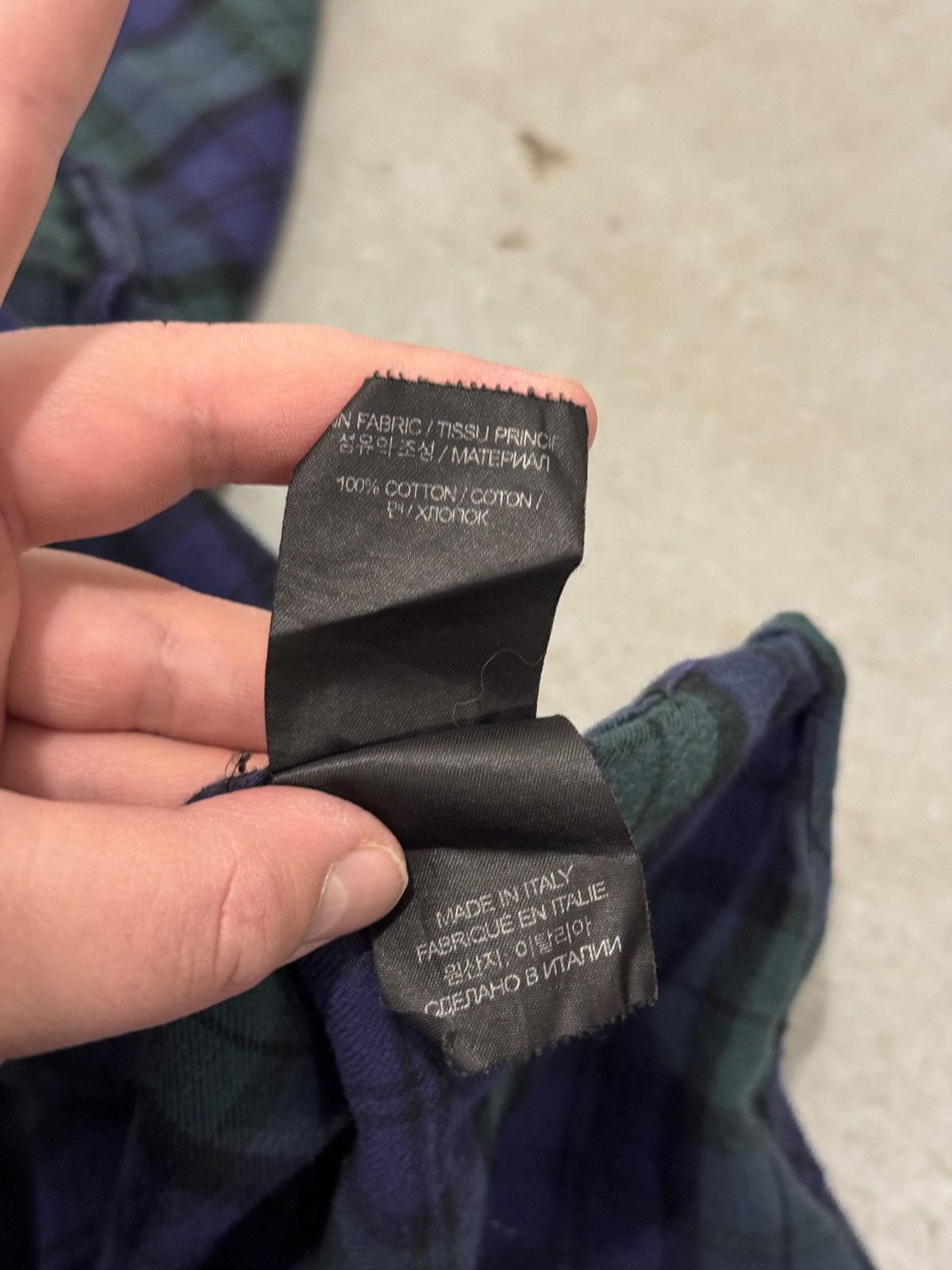 Vetements *RARE* VETEMENTS ANARCHY GOTH FLANNEL SHIRT GVASALIA Size US M / EU 48-50 / 2 - 16 Thumbnail