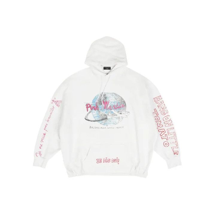 Balenciaga Balenciaga x Pink Martini Hooded Sweatshirt Size US M / EU 48-50 / 2 - 1 Thumbnail