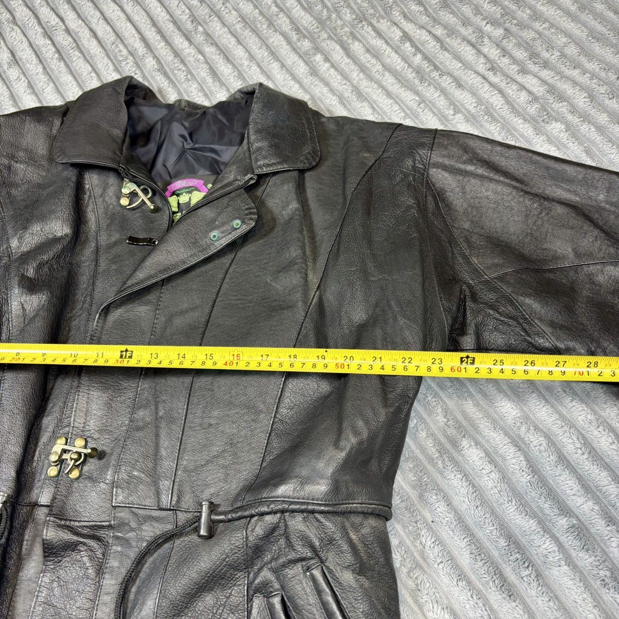 Other CIDPAO Men’s Genuine Leather Jacket L Coat black Zip Snap Size US L / EU 52-54 / 3 - 11 Thumbnail