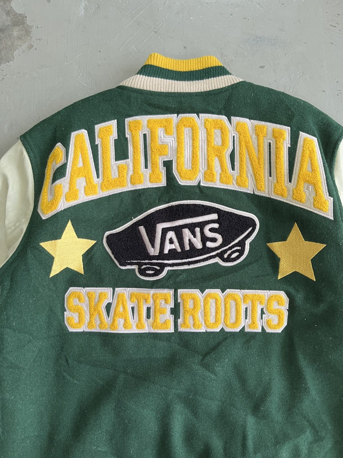 Vans Vintage 90's Vans California Skate Roots Varsity Jacket Size US M / EU 48-50 / 2 - 19 Thumbnail