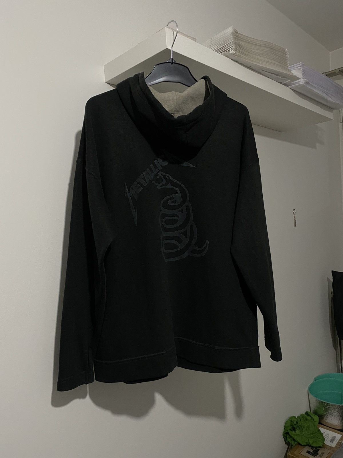 Band Tees × Metallica × Vintage Metallica Snake Hoodie L Boxy Fit vintage metal alternative Size US L / EU 52-54 / 3 - 4 Thumbnail