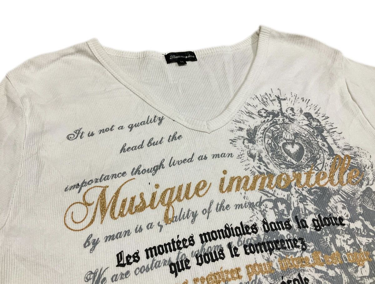 If Six Was Nine 🔥Crazy Y2K Beaumere Poem Shirt Gothic Punk Size US M / EU 48-50 / 2 - 3 Thumbnail