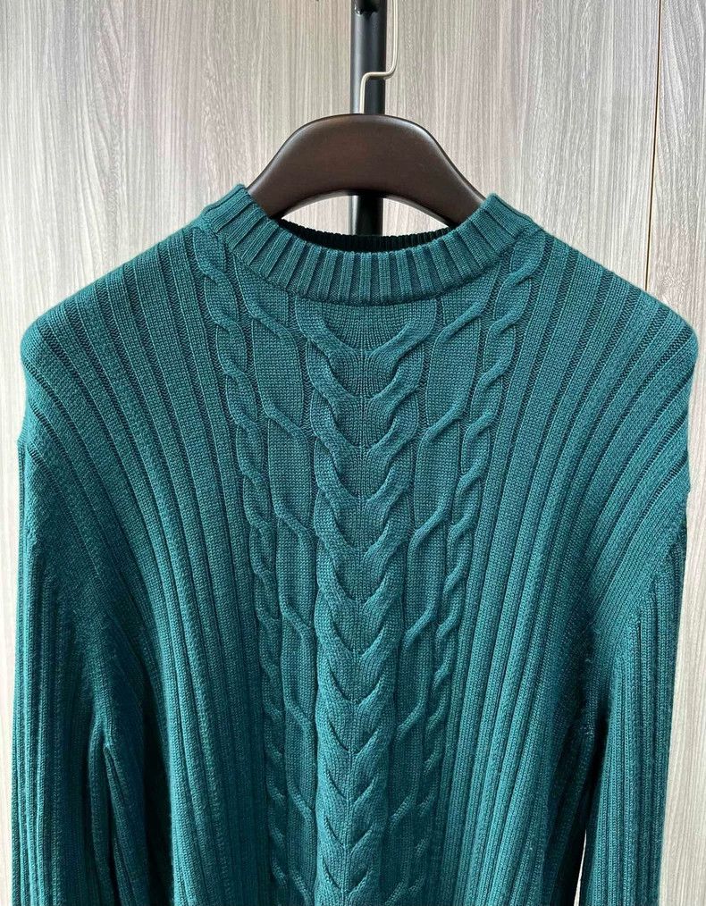 Loro Piana LORO PIANA Ceiling fabric GOK 12 micron knitted sweater Size US L / EU 52-54 / 3 - 4 Thumbnail