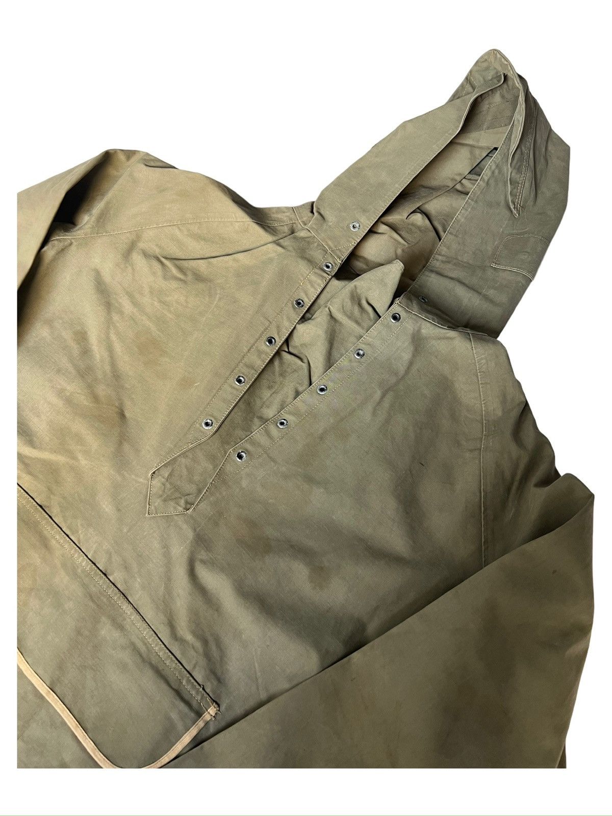 Vintage VERY RARE VINTAGE JACKET ANORAK PULLOVER FOUL WEATHER USN Size US XXL / EU 58 / 5 - 3 Thumbnail