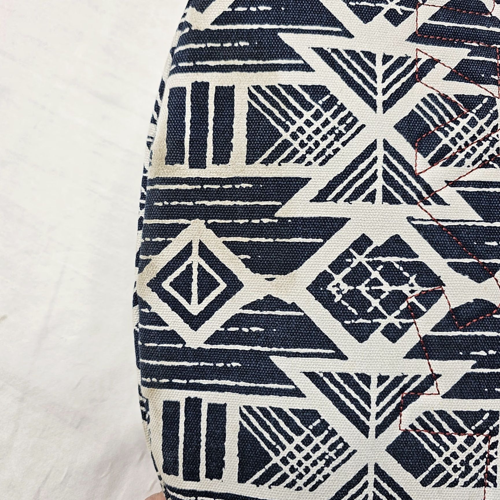 KAVU KAVU Rope Sling Bag Black Beige AZTEC Geometric TRIBAL Shoulder Backpack, Canvas, Cotton, Crossbody Strap, Adjustable, Medium, Men, Vintage: No Size ONE SIZE - 3 Thumbnail