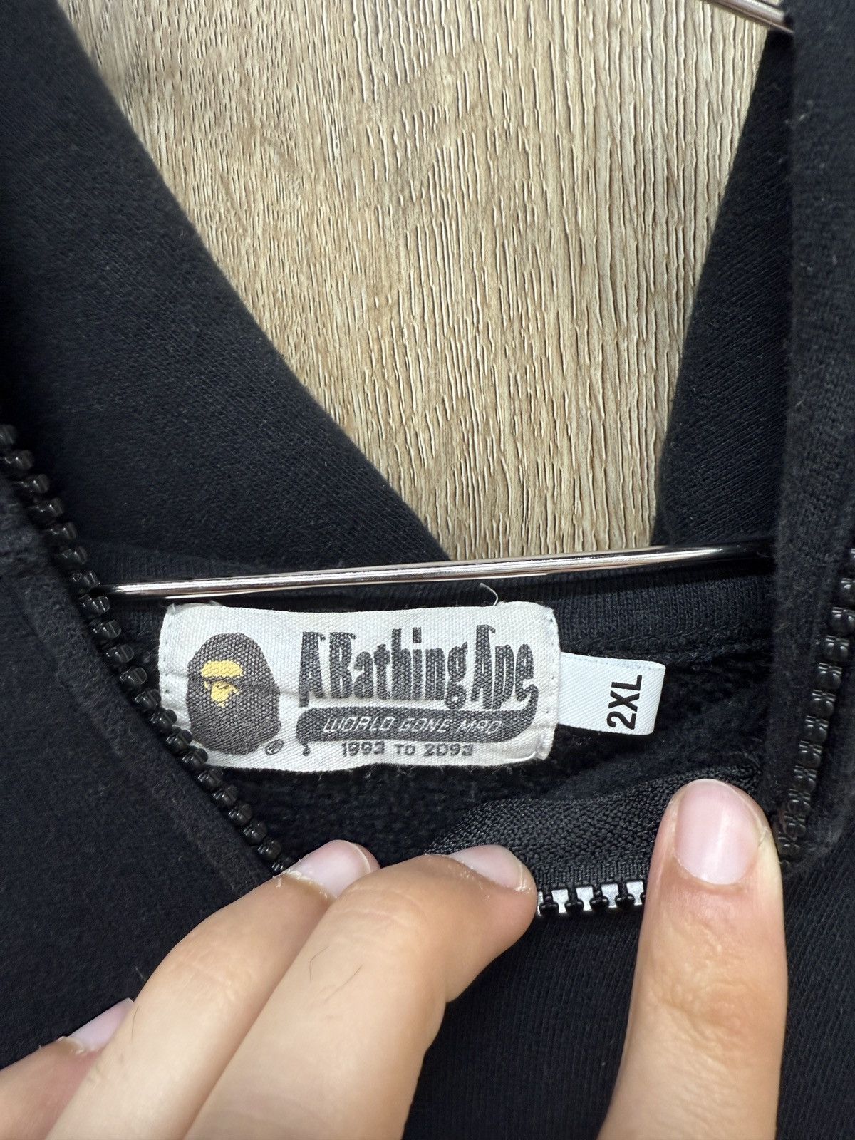 Bape Bape Logo Pullover Hoodie Size US XXL / EU 58 / 5 - 6 Thumbnail