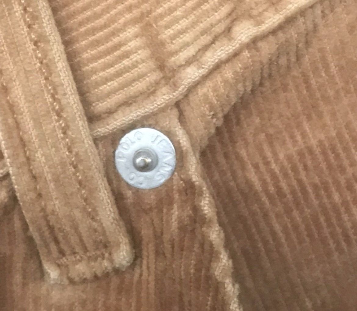 Polo Ralph Lauren Vintage 90s Ralph Lauren Button Fly Corduroy Pants Size US 28 / EU 44 - 13 Thumbnail