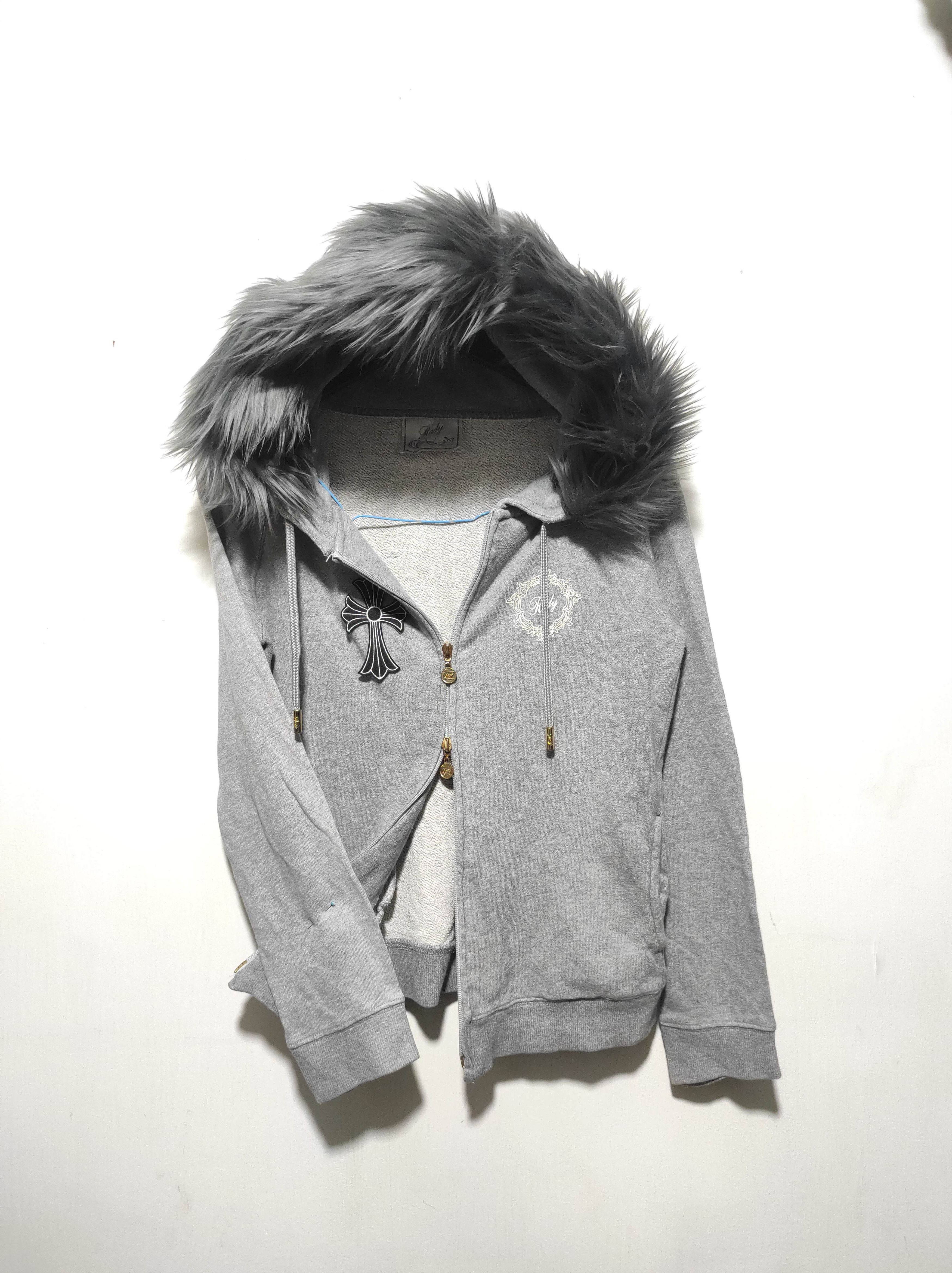 Hysteric Glamour Rady Double Zip Fur Hoodie if6was9 LGB style Size M / US 6-8 / IT 42-44 - 12 Thumbnail