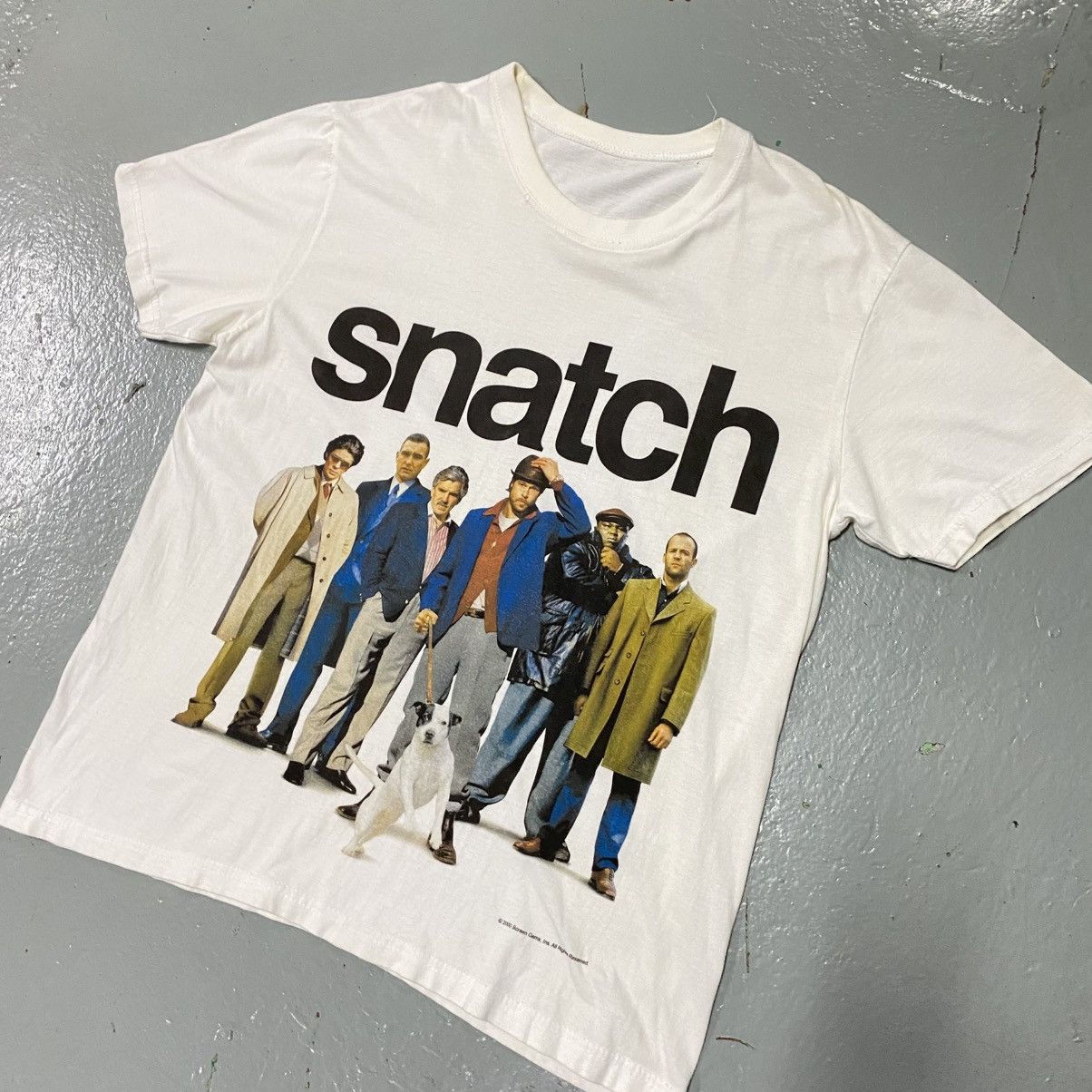 Vintage Vintage 2000 Snatch Promo Movie Tee Vtg Boxy Brad Pitt Size US M / EU 48-50 / 2 - 1 Thumbnail