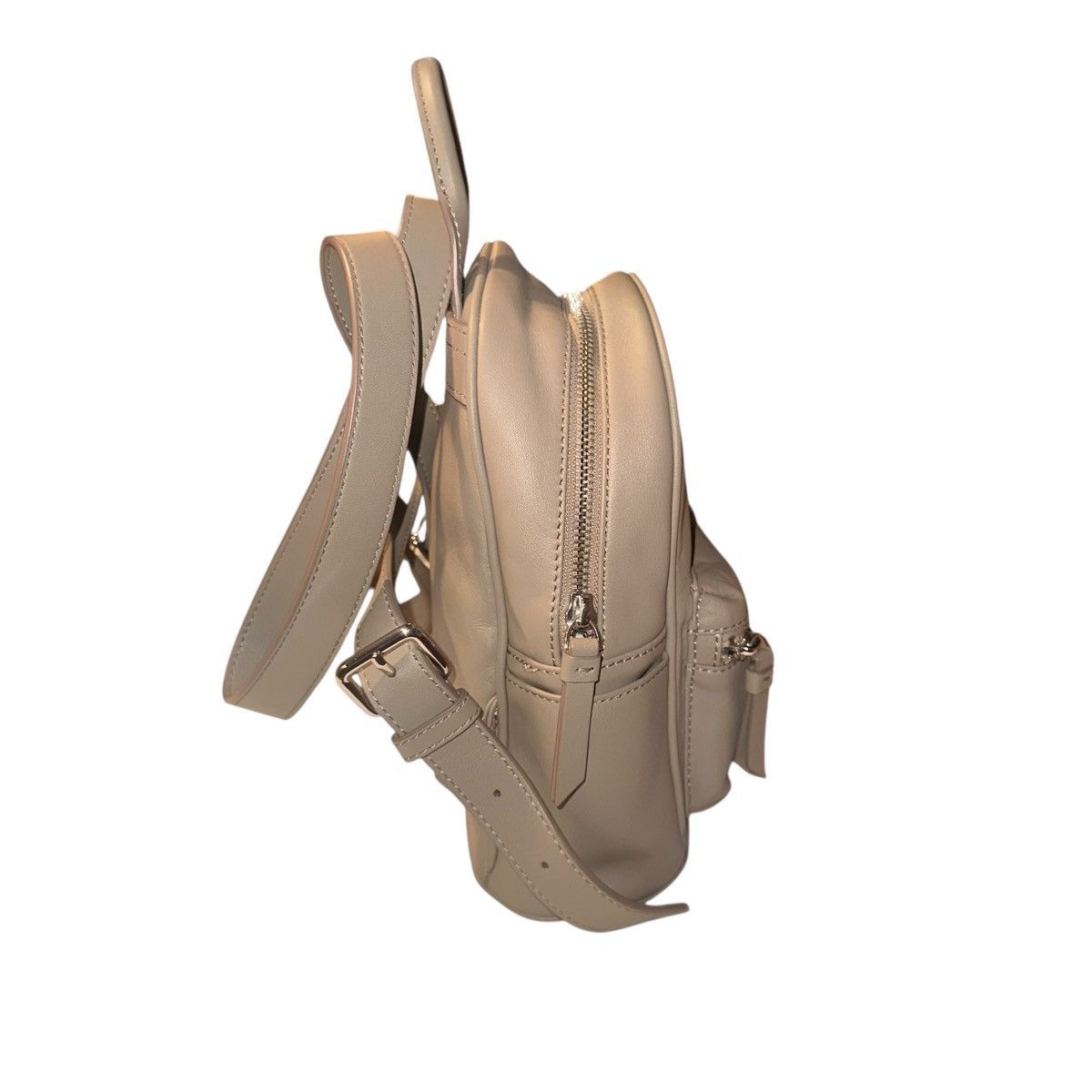 DKNY DKNY taupe leather small backpack bag Size ONE SIZE - 3 Thumbnail