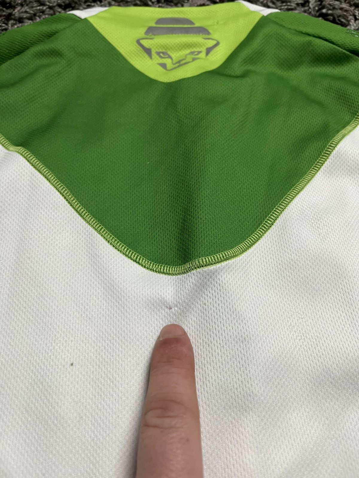 Vintage Dynafit Trail Ride Cycling Jersey White/Green Size L Size US L / EU 52-54 / 3 - 10 Thumbnail