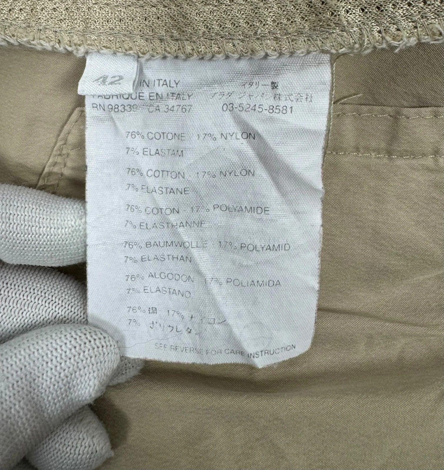 Prada Prada Milano Crop Pants Vintage size 42 Size 28" / US 6 / IT 42 - 17 Thumbnail