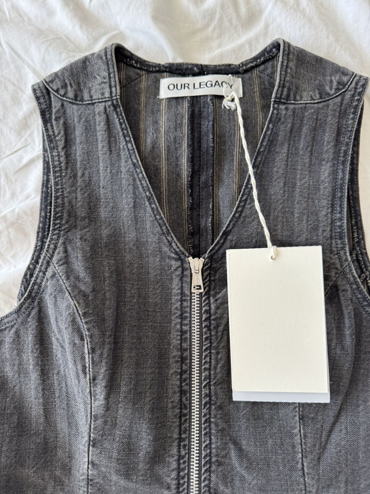 Our Legacy Our Legacy Biker Zip Vest Size US4 Size S / US 4 / IT 40 - 7 Thumbnail