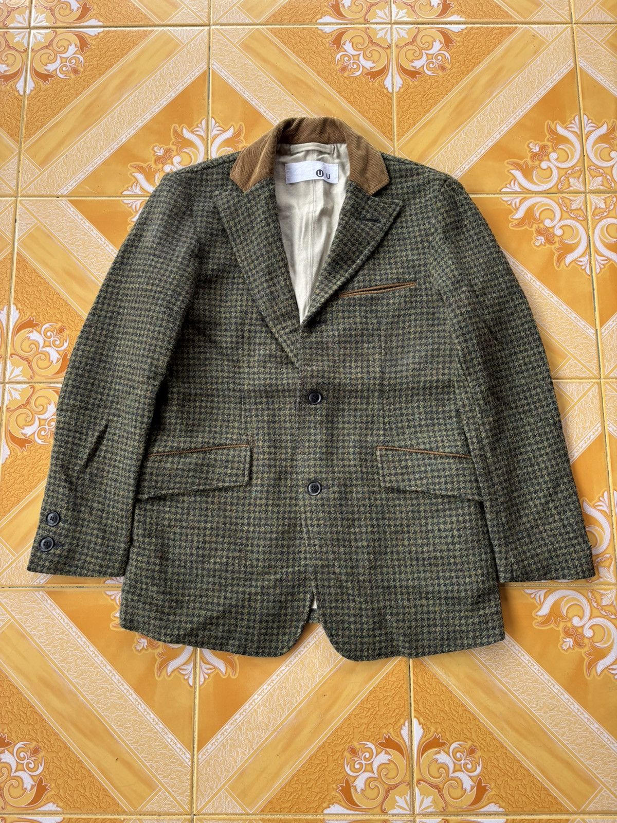 Undercover U.U x Harris Tweed Wool Blazer Jacket Size US M / EU 48-50 / 2 - 7 Thumbnail