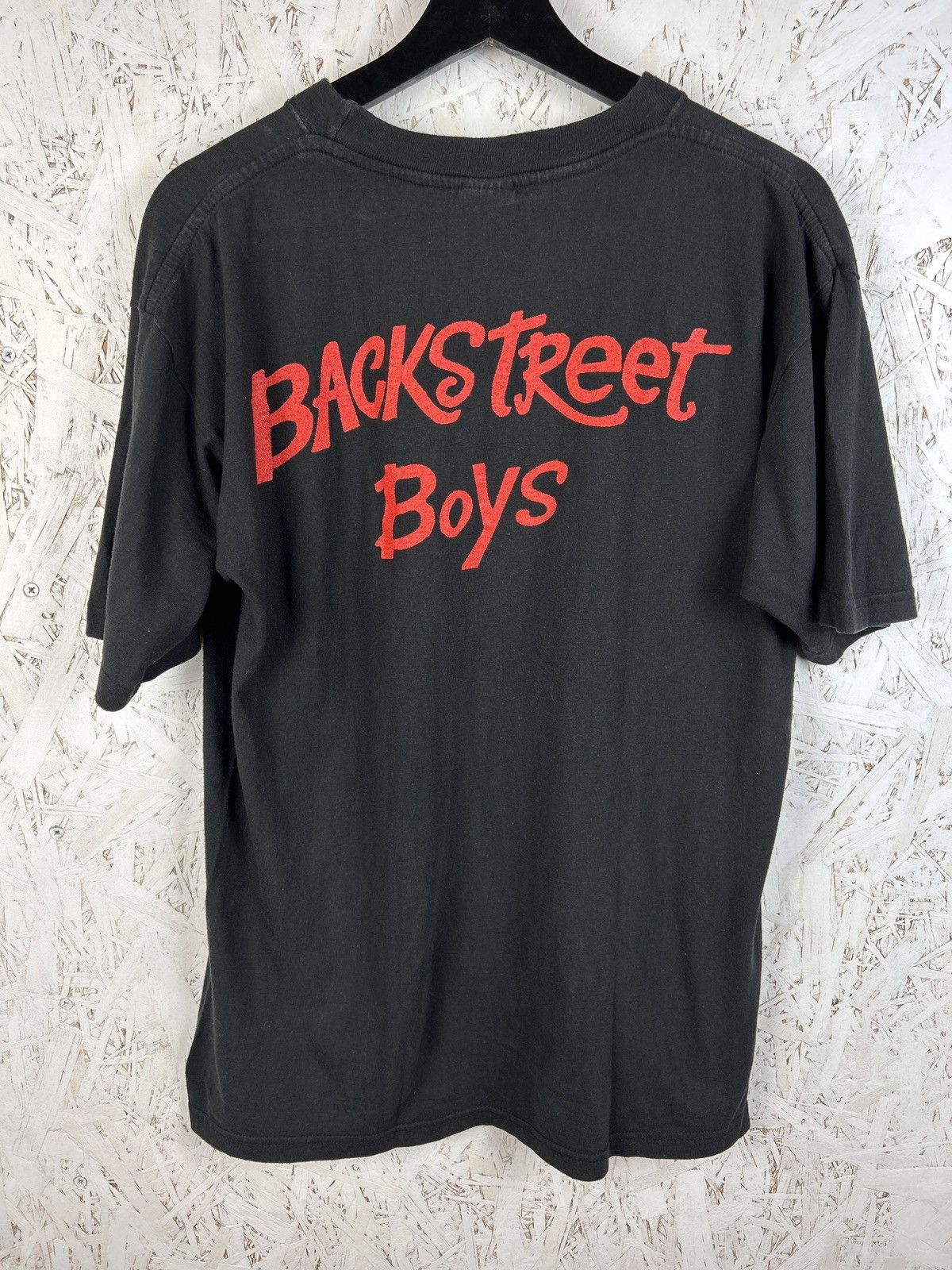 Band Tees 90s Vintage BackStreet Boys Rap Style BSB Band T-Shirt Size US M / EU 48-50 / 2 - 6 Thumbnail
