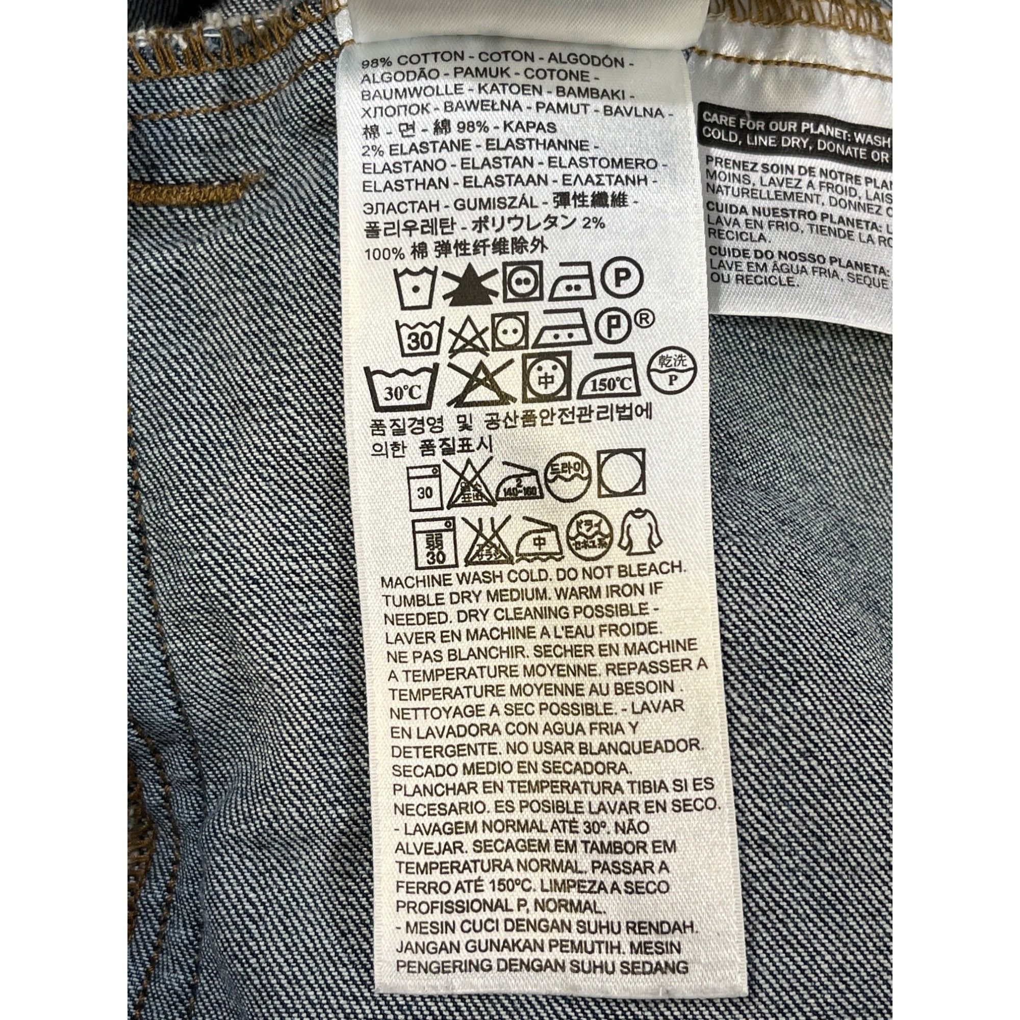Levi's Levi's Women's Blue Denim/Jean Jacket Size M SKU 5629 Size M / US 6-8 / IT 42-44 - 5 Thumbnail