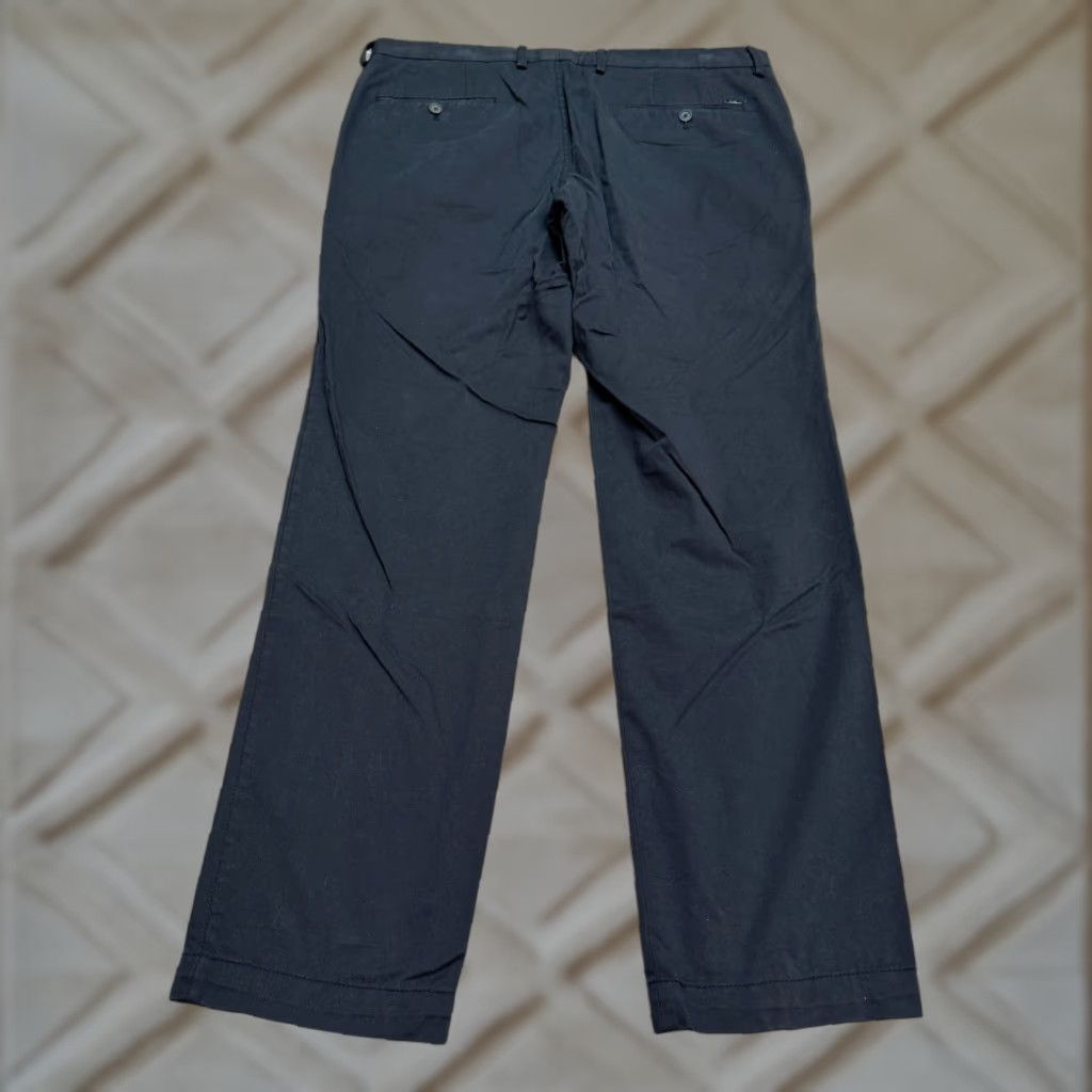 Hugo Boss Hugo Boss Stanino17-W Straight Leg Chino Pants Mens 38R Navy Blue Cotton Trouser Nike? Size US 38 / EU 54 - 1 Thumbnail