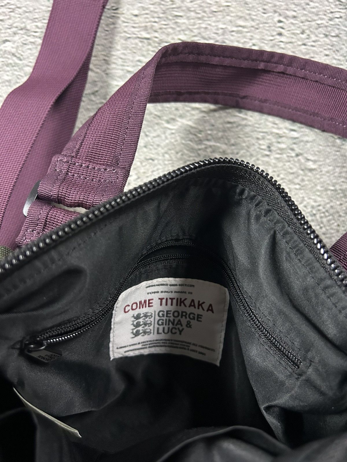 George Gina & Lucy George Gina & Lucy bag khaki purple Y2K GGL Come Titikaka Size ONE SIZE - 3 Thumbnail