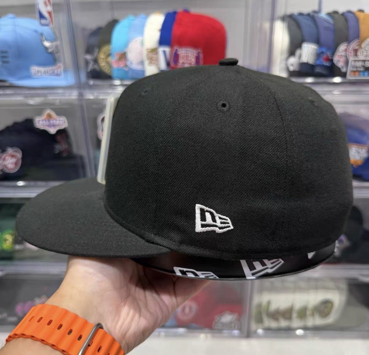 New Era New Era NBA 3D Logo Flat Brim Baseball Cap J32 Size ONE SIZE - 2 Thumbnail