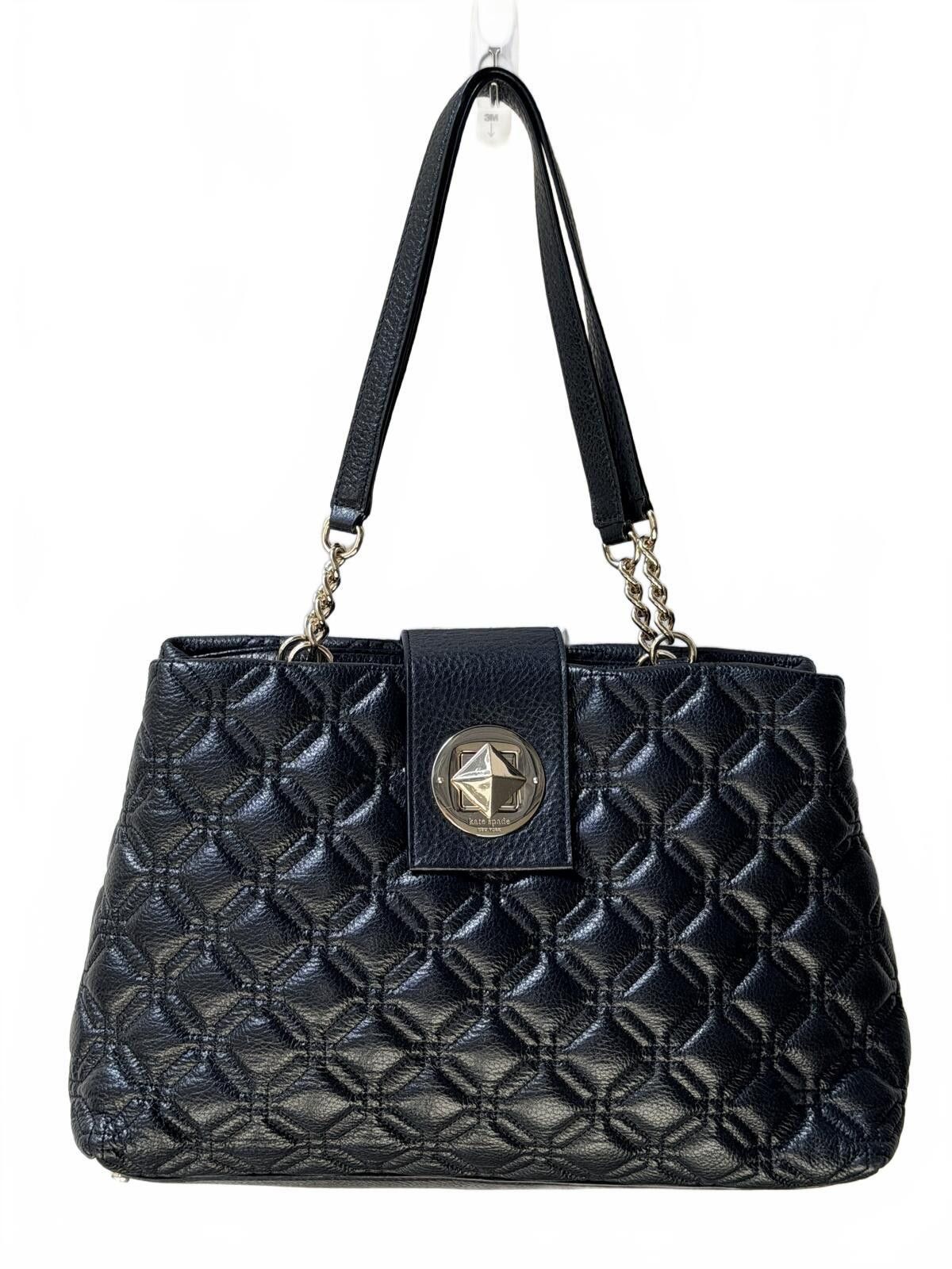 Kate Spade Kate Spade Black Quilted Leather Shoulder Bag Size ONE SIZE - 1 Thumbnail