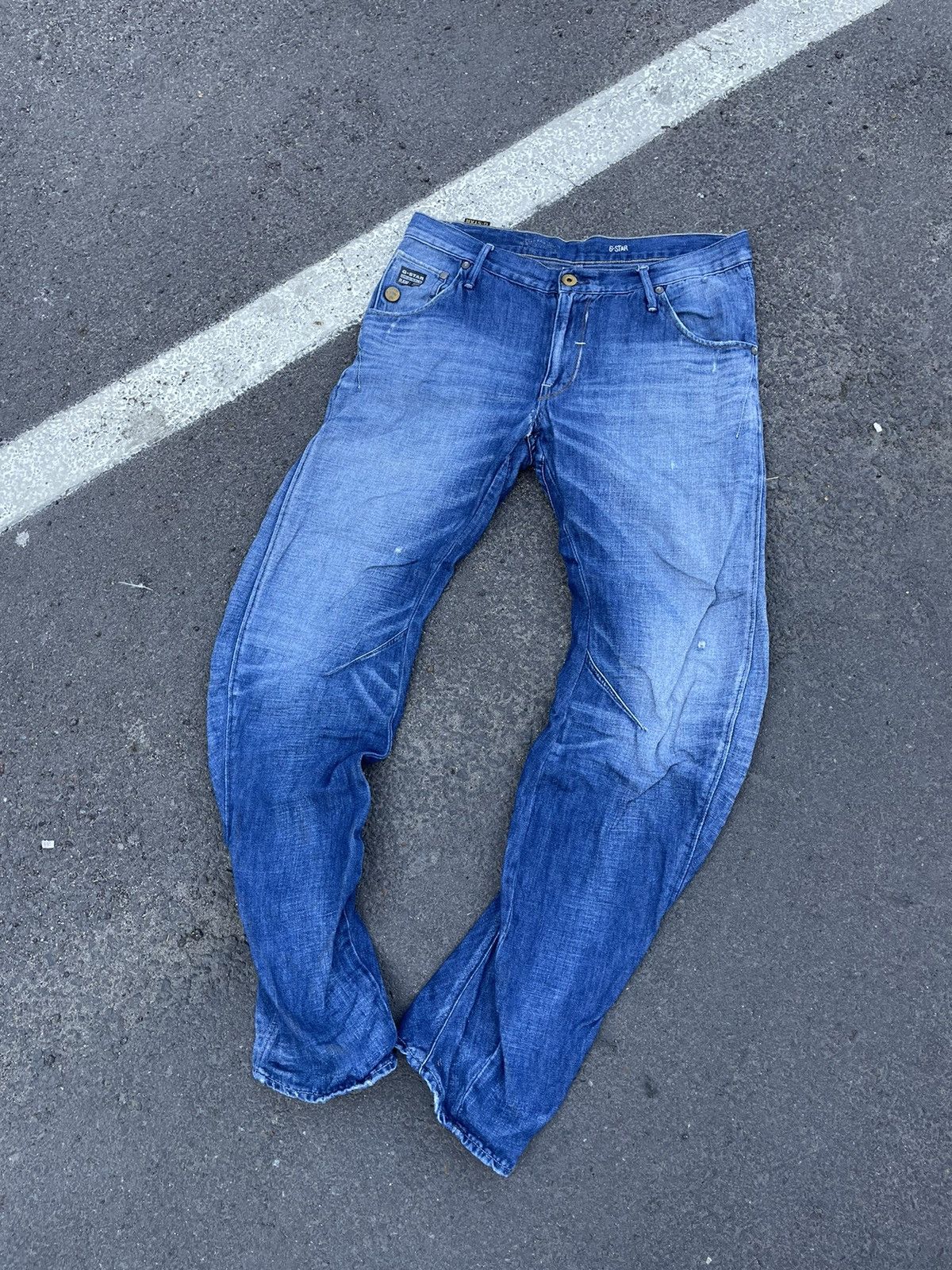 G-Star Vintage G Star Raw jeans Size US 34 / EU 50 - 11 Thumbnail