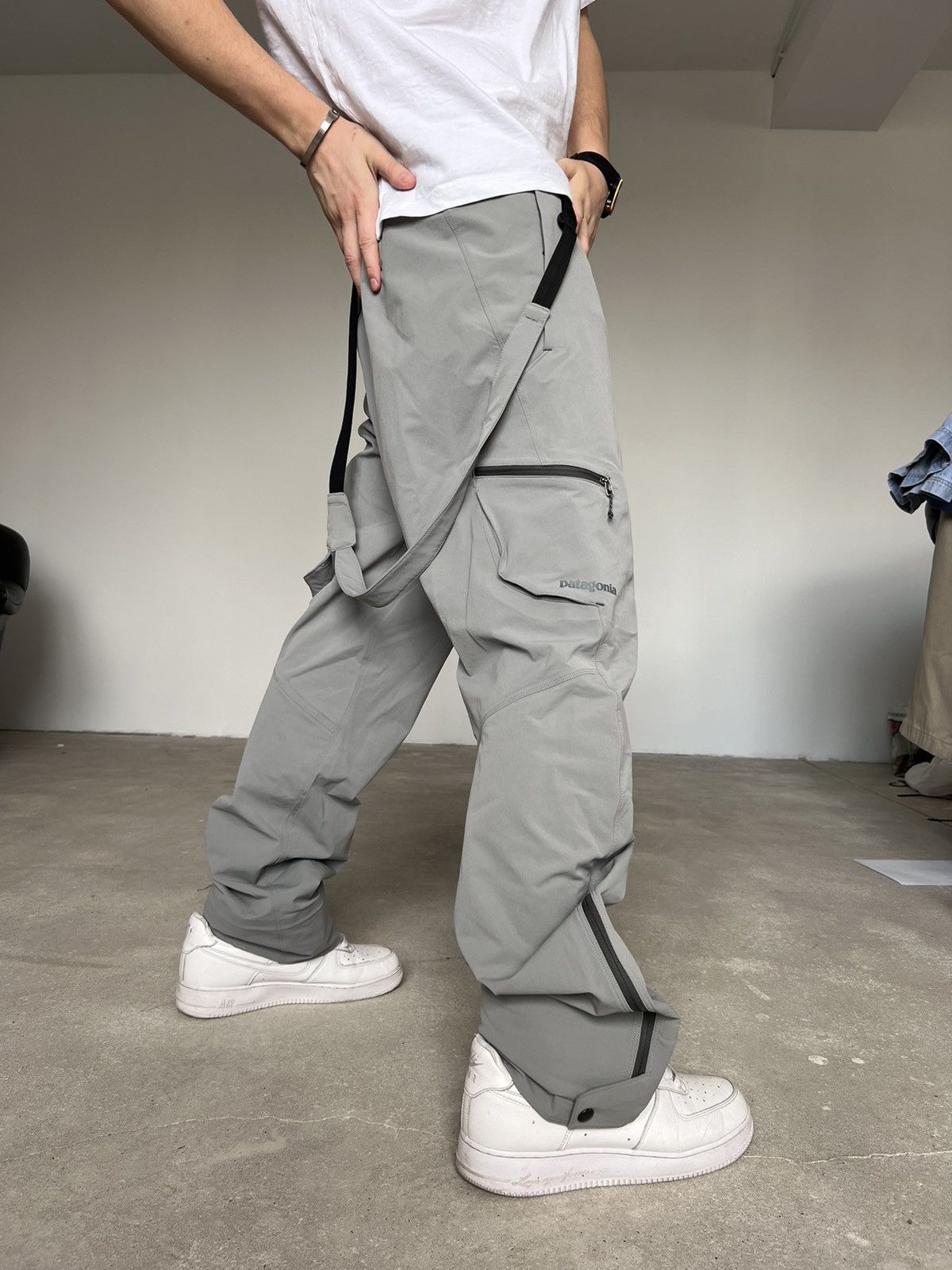 Patagonia × Vintage Patagonia Pants Dual Shell Track Pants Size US 36 / EU 52 - 1 Thumbnail
