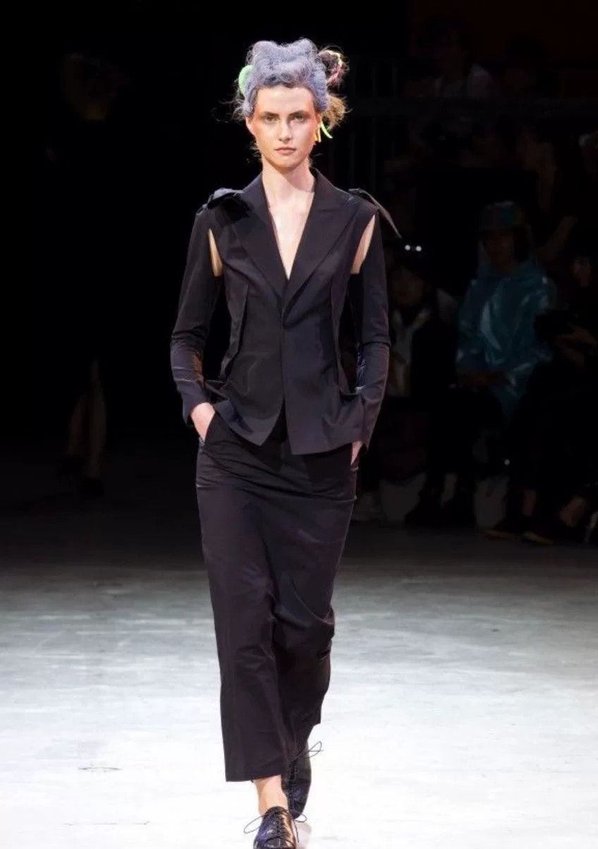 Yohji Yamamoto Wool Short Sleeve Jacket