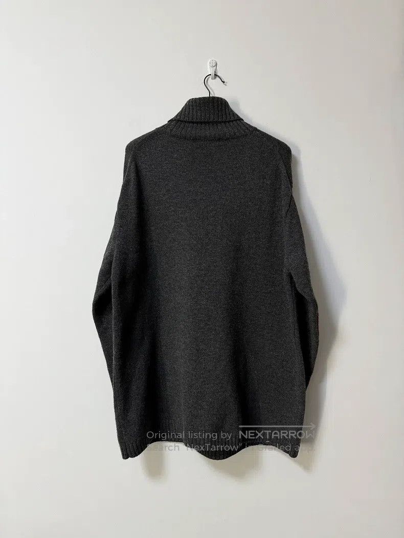 Yohji Yamamoto Yohji Yamamoto 21 AW Grey Dahlia Turtleneck Sweater Size US L / EU 52-54 / 3 - 2 Thumbnail