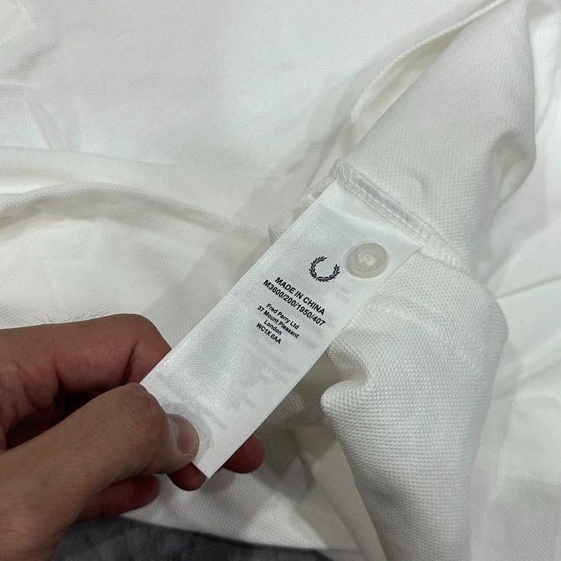 Stone Island Fred Perry Embroidered Polo Short Sleeve Shirt -2506 Size US XS / EU 42 / 0 - 5 Thumbnail