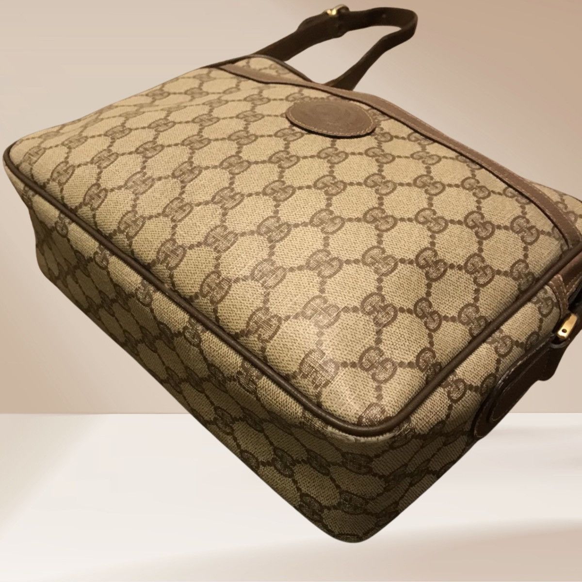 Gucci Vintage Gucci GG Supreme Crossbody |Coated Canvas & Leather Size ONE SIZE - 9 Thumbnail