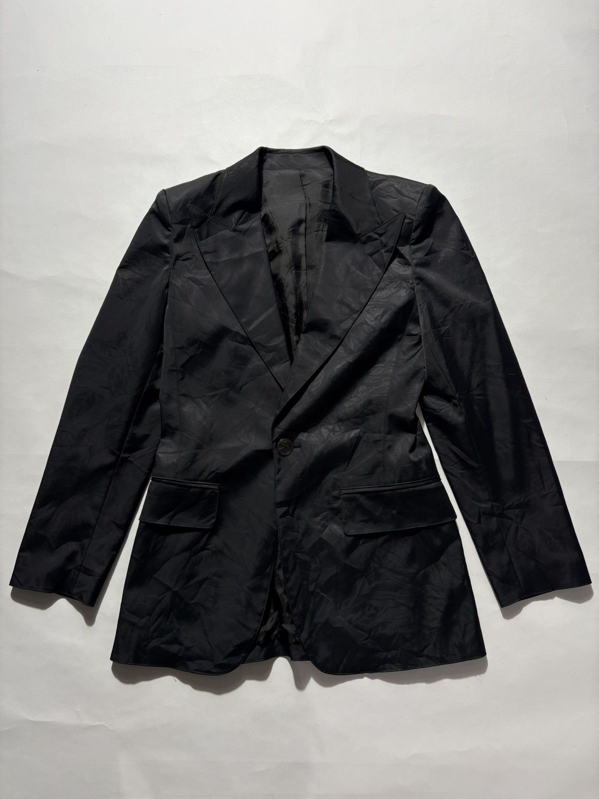 Jean Paul Gaultier JEAN PAUL GAULTIER FEMME FLOWER EMBOSSED TAILORED JACKET Size S / US 4 / IT 40 - 1 Thumbnail